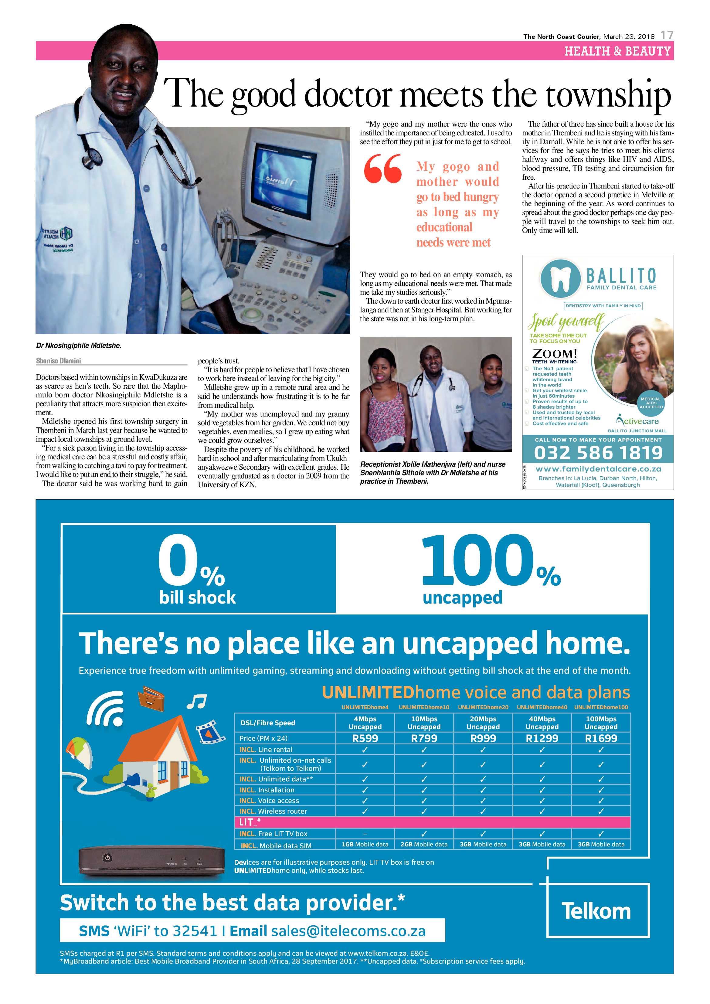 The North Coast Courier – 23 March 2018 page 17