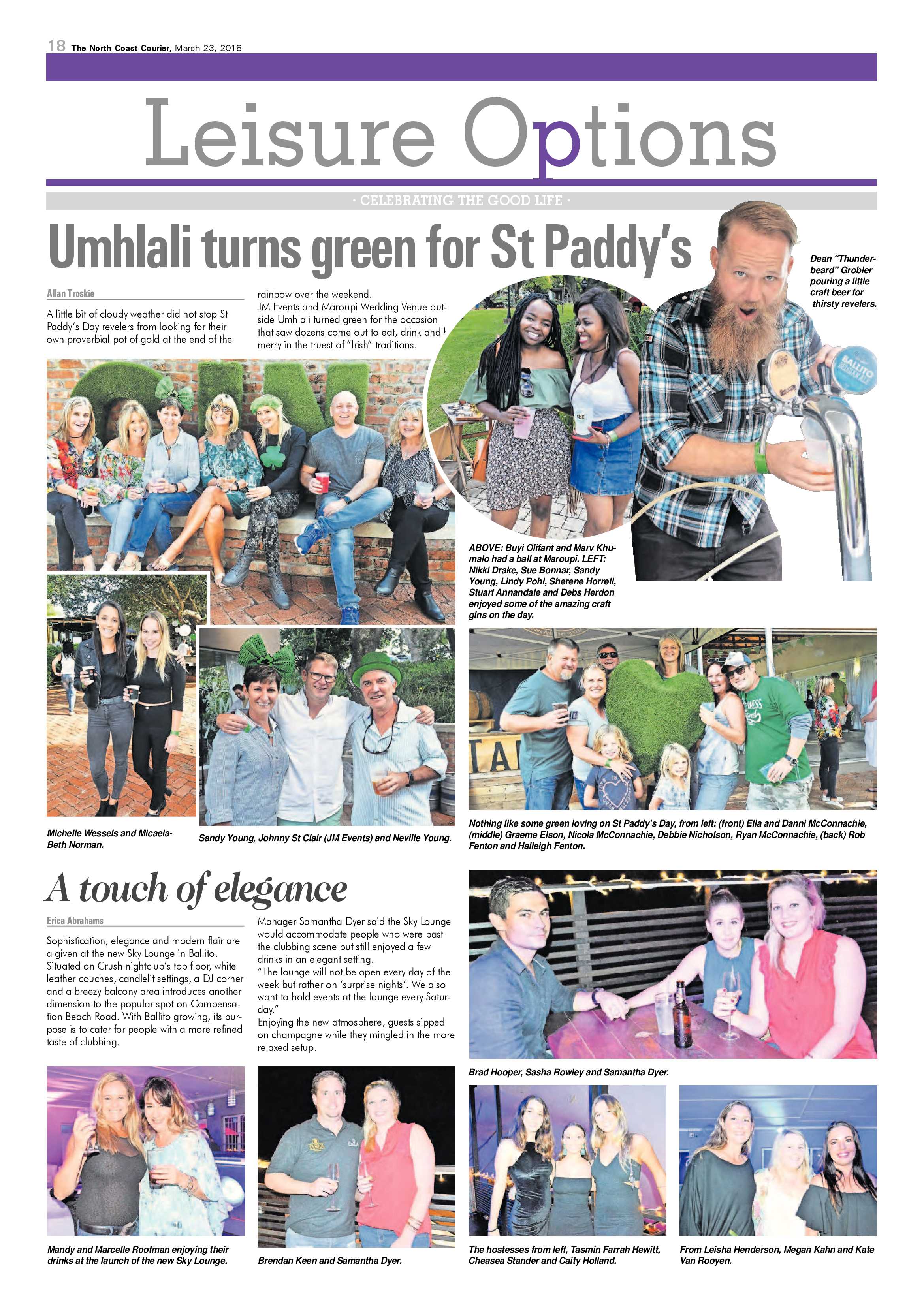 The North Coast Courier – 23 March 2018 page 18