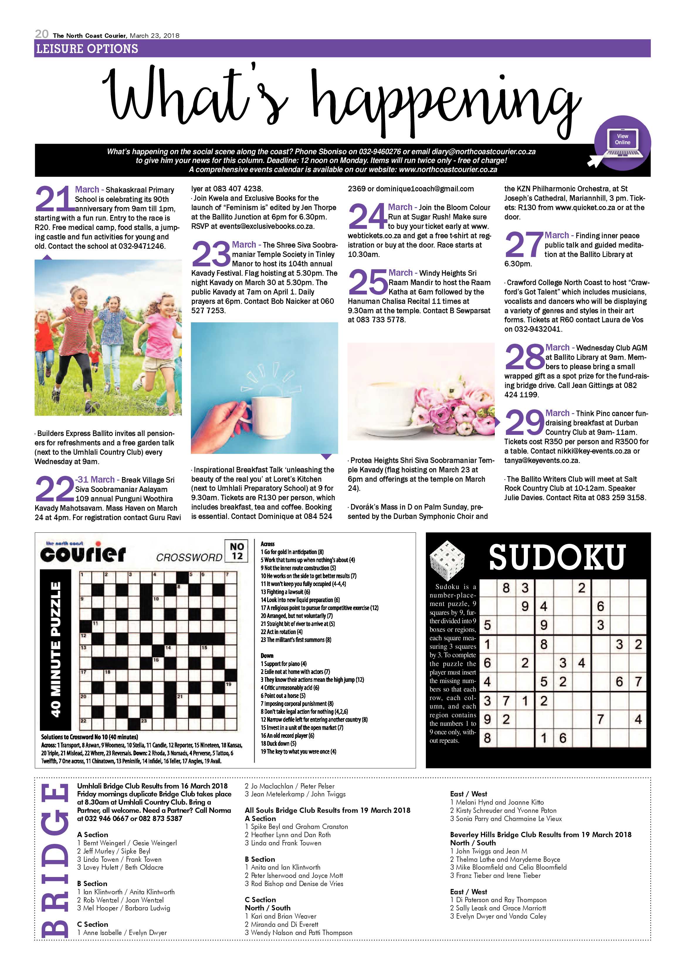 The North Coast Courier – 23 March 2018 page 20
