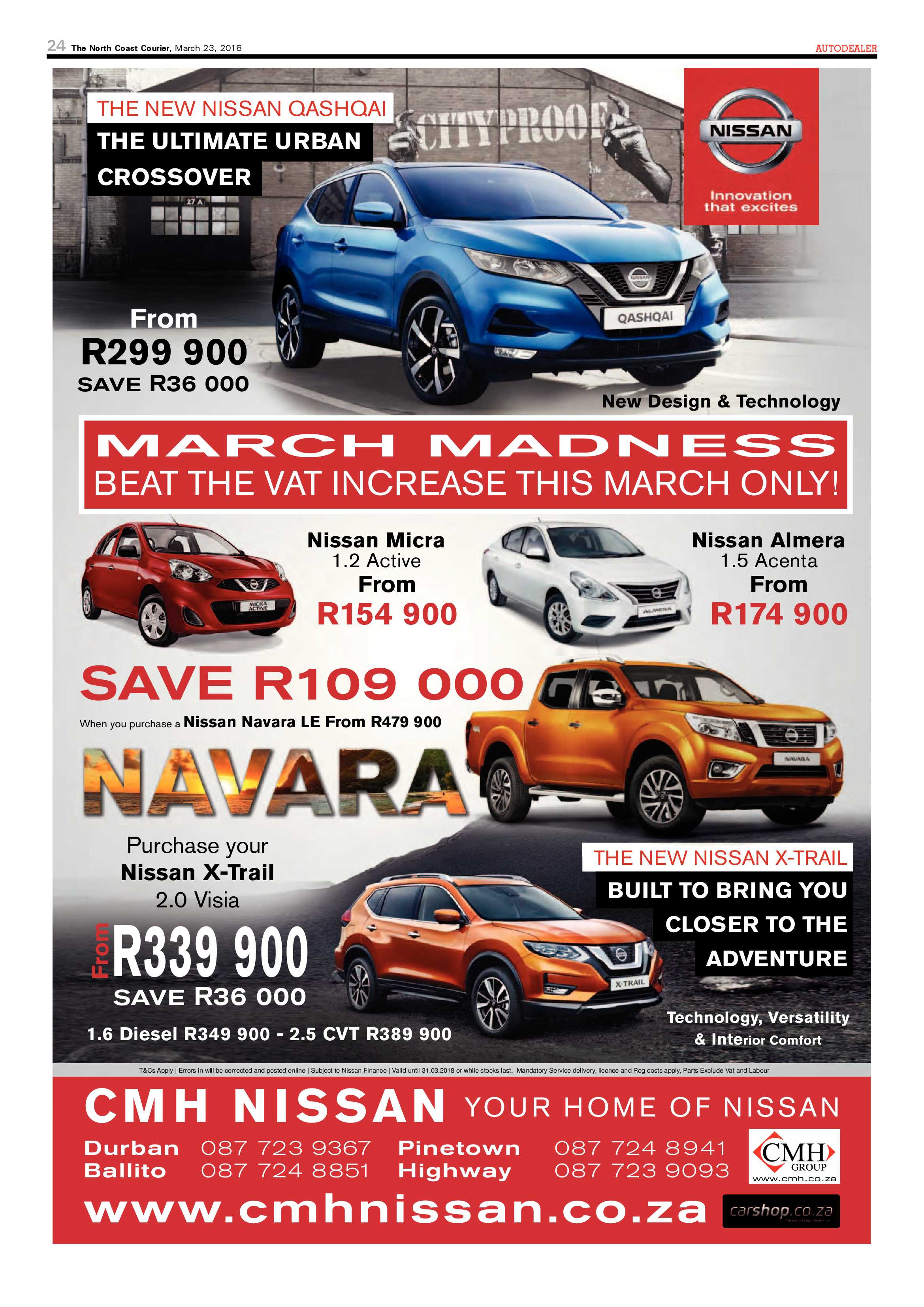 The North Coast Courier – 23 March 2018 page 24