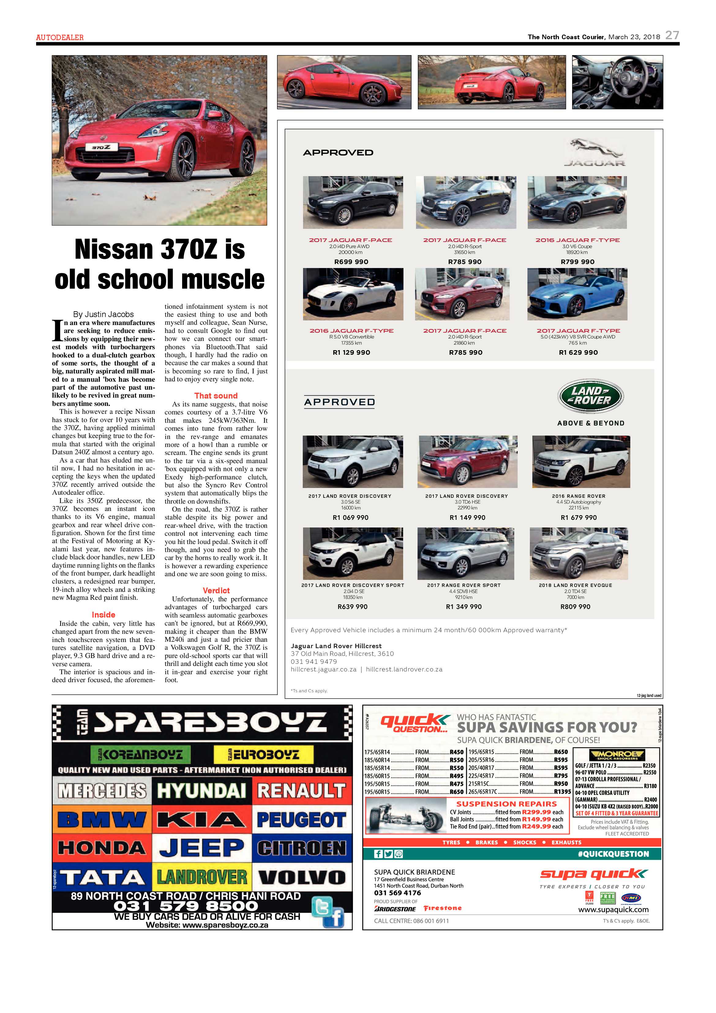 The North Coast Courier – 23 March 2018 page 27