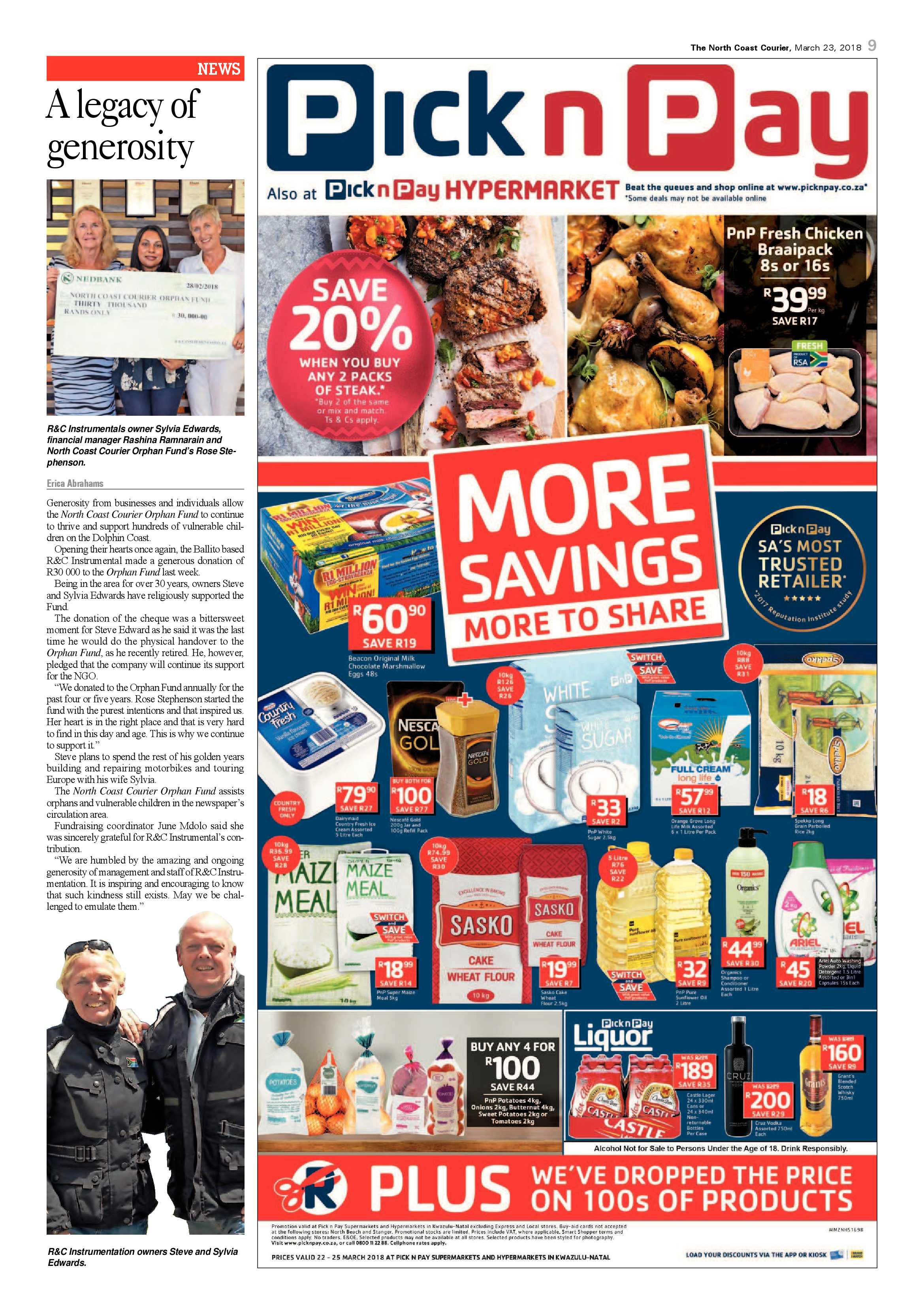 The North Coast Courier – 23 March 2018 page 9