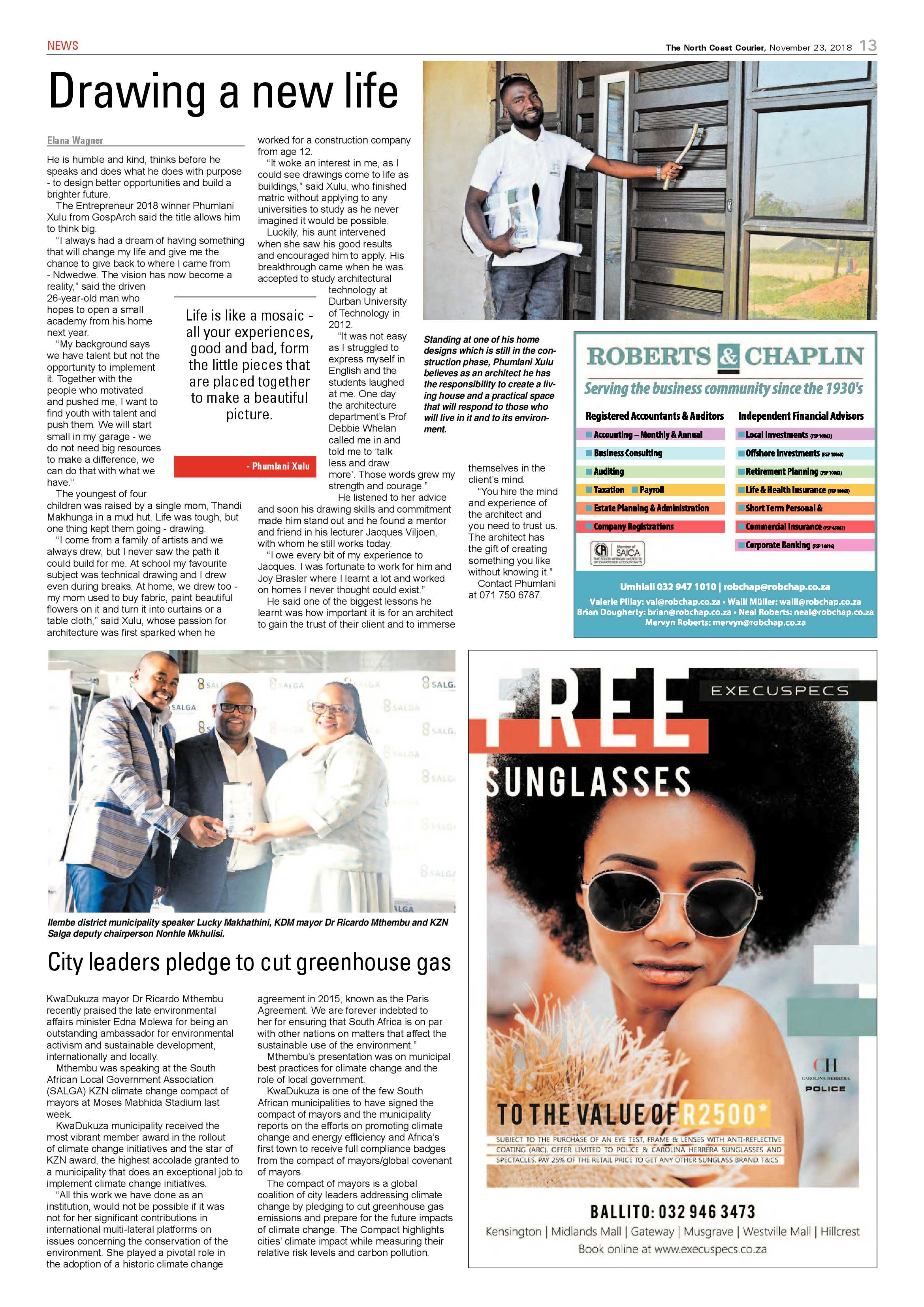 The North Coast Courier – 23 November 2018 page 13