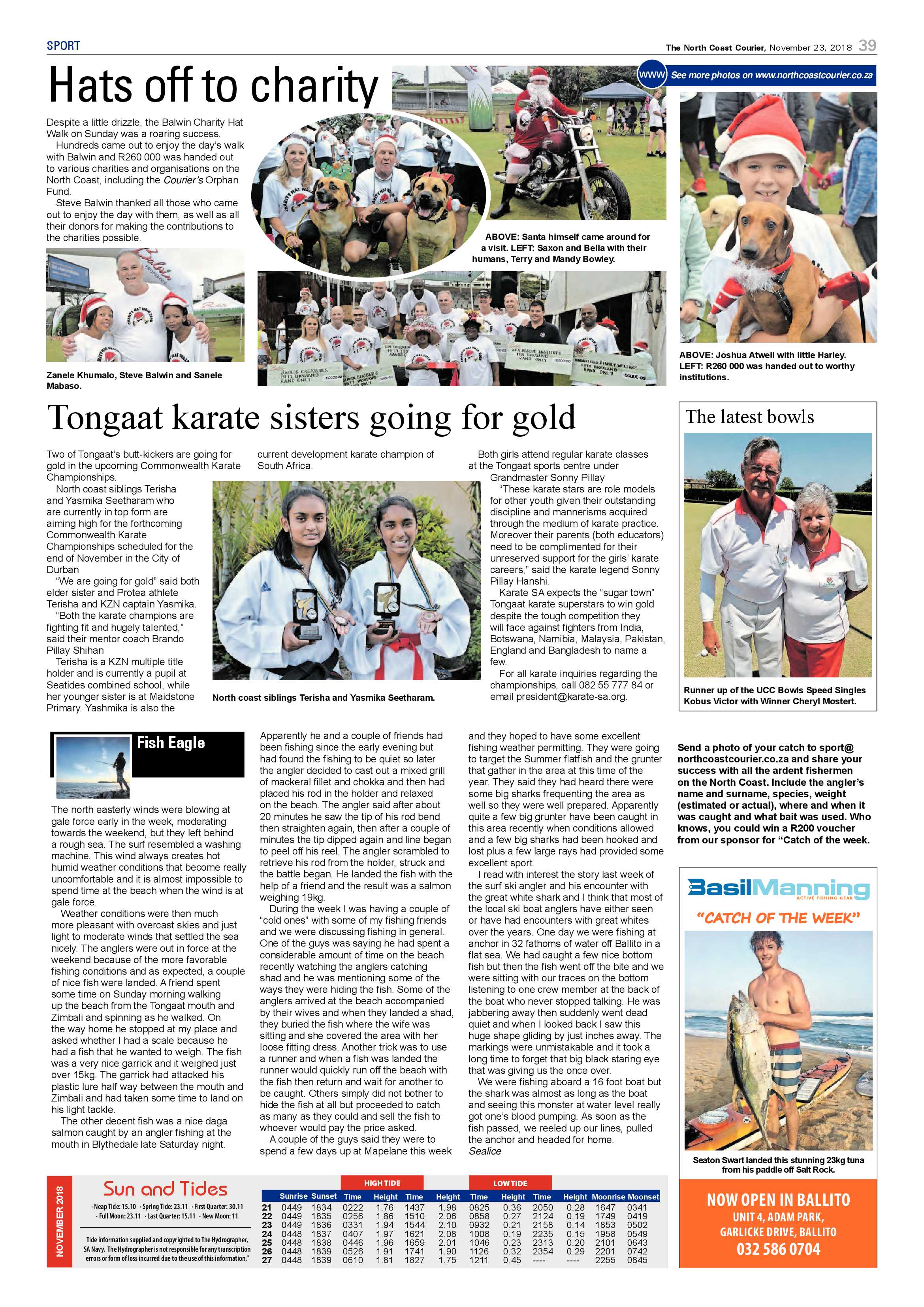 The North Coast Courier – 23 November 2018 page 39