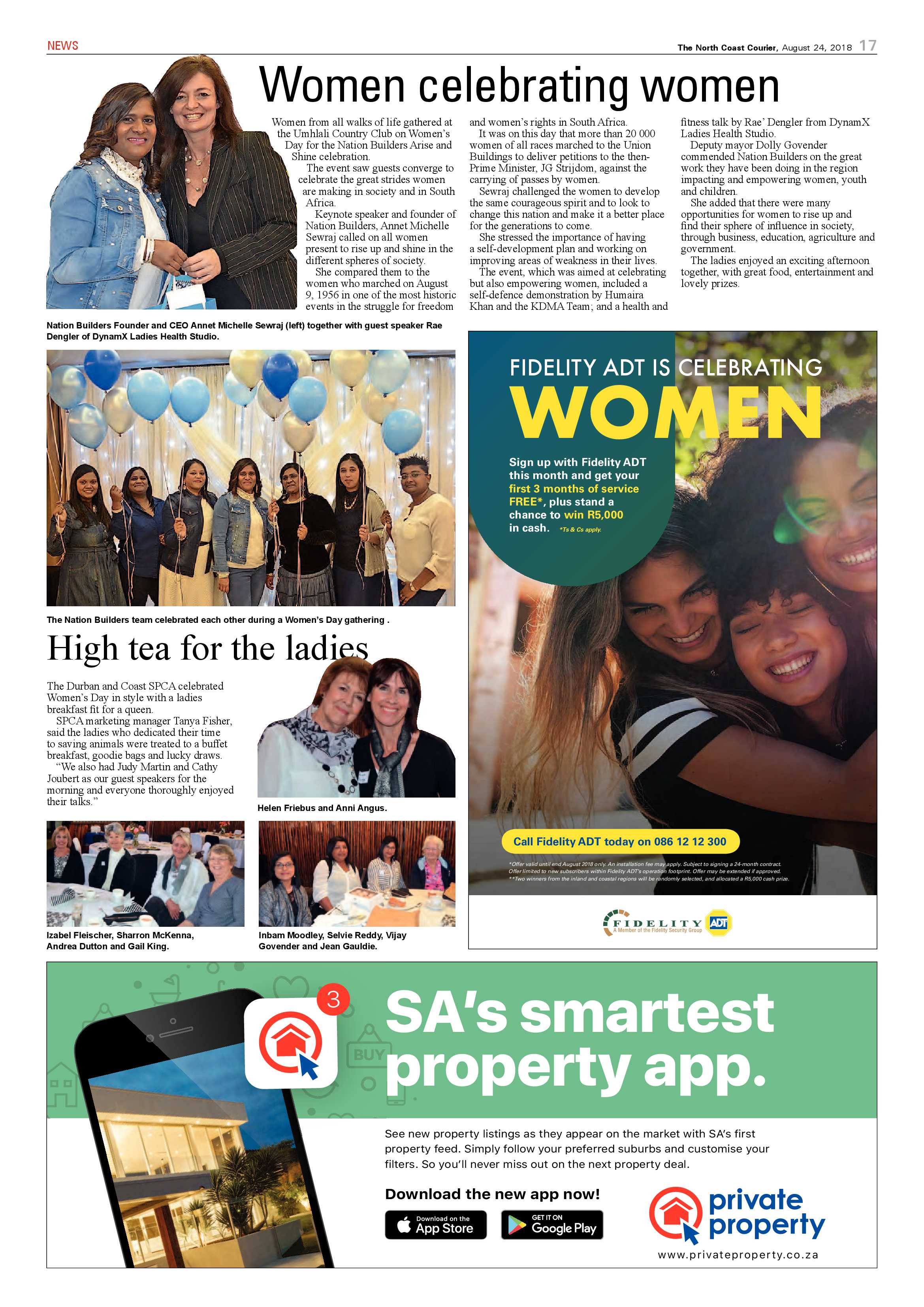 The North Coast Courier – 24 August 2018 page 17