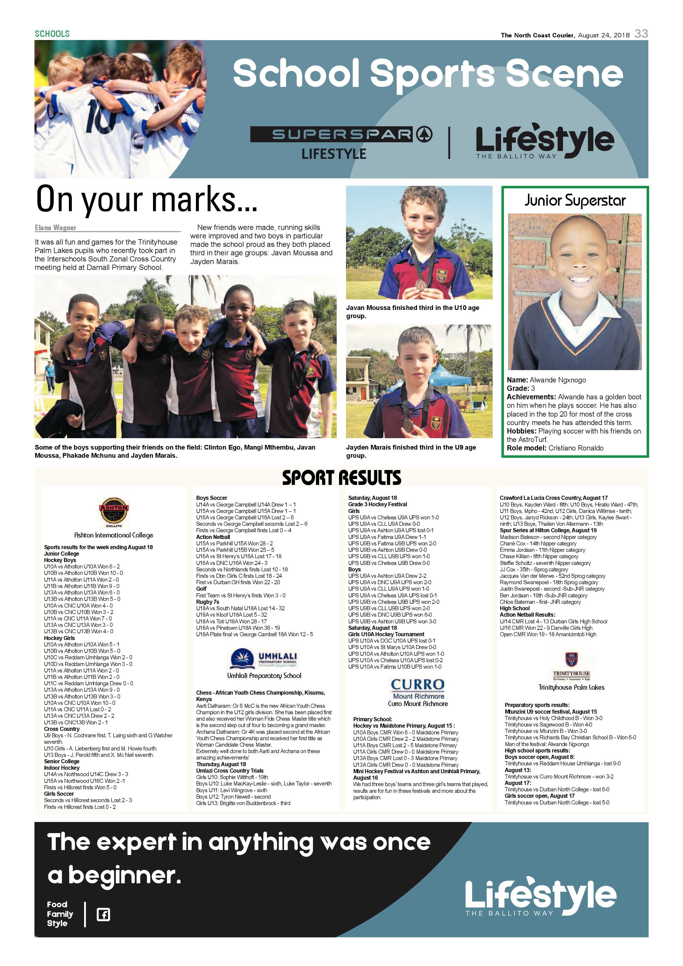 The North Coast Courier – 24 August 2018 page 33