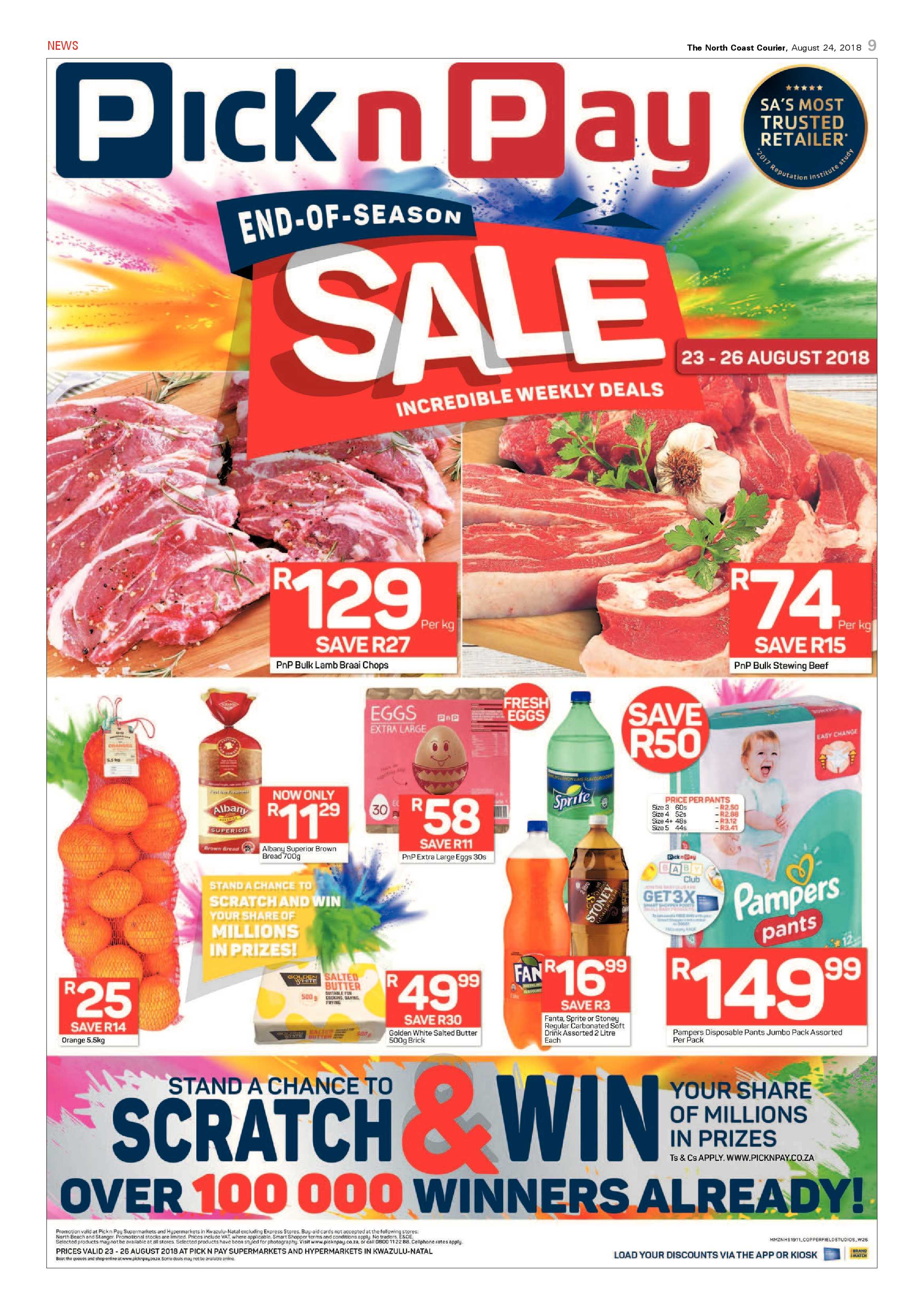 The North Coast Courier – 24 August 2018 page 9