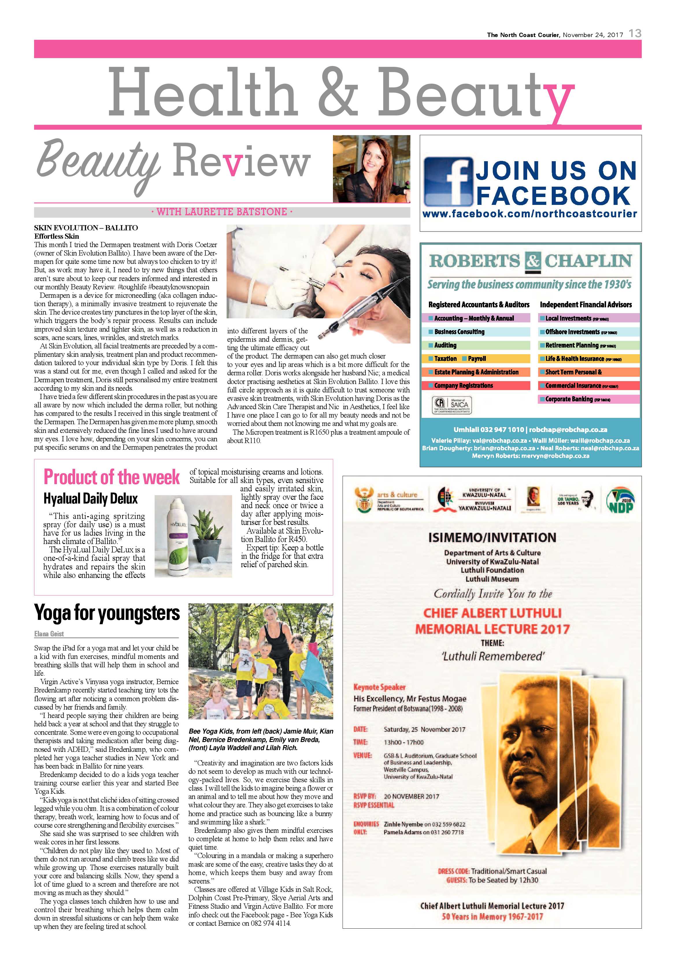 The North Coast Courier – 24 November 2017 page 13