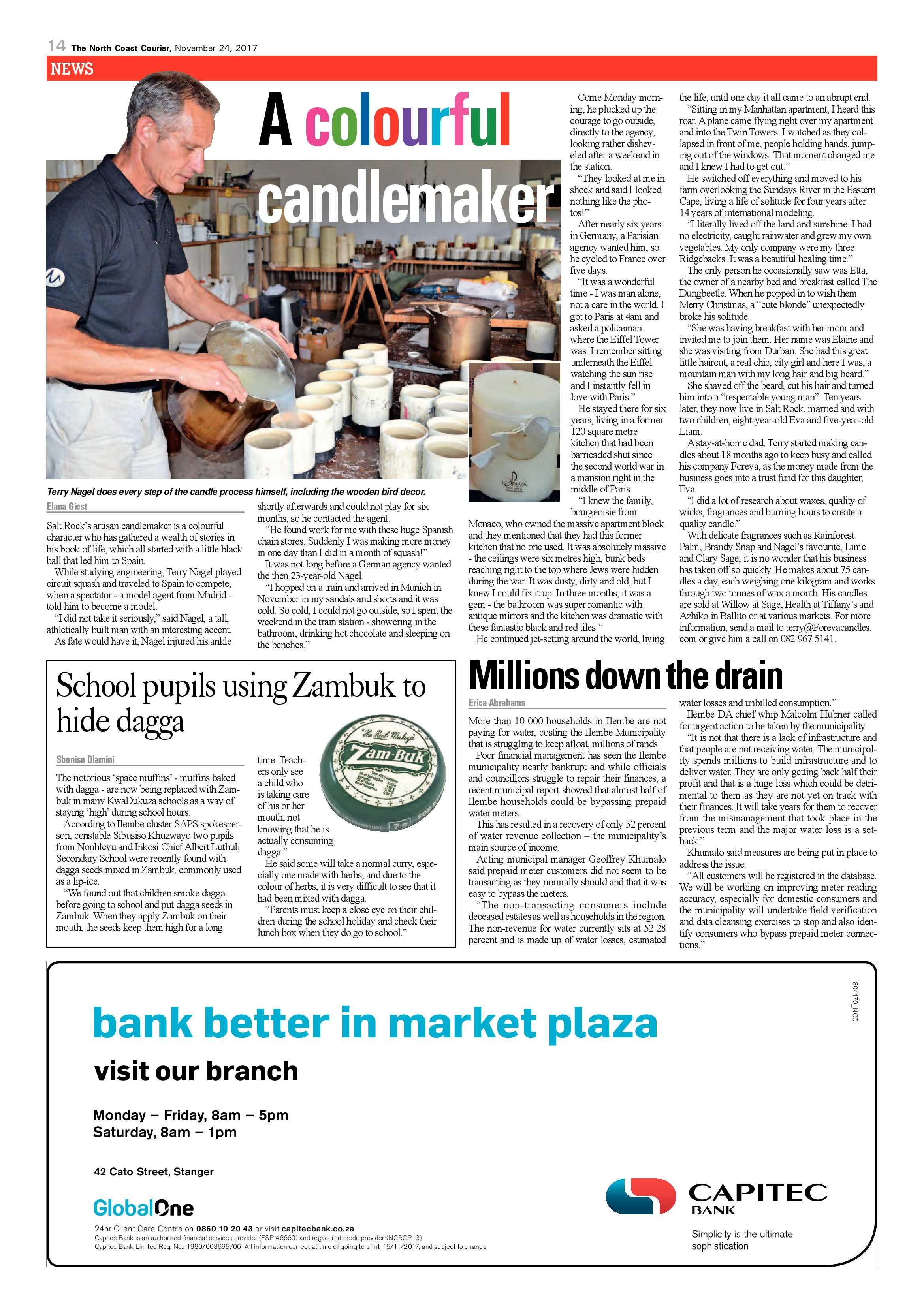 The North Coast Courier – 24 November 2017 page 14