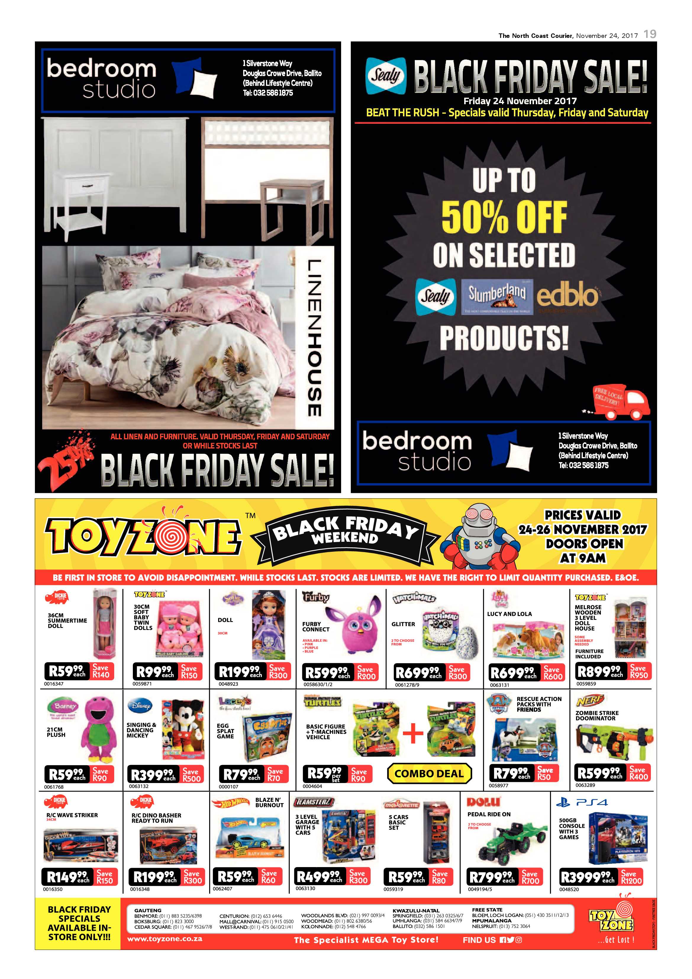 The North Coast Courier – 24 November 2017 page 19