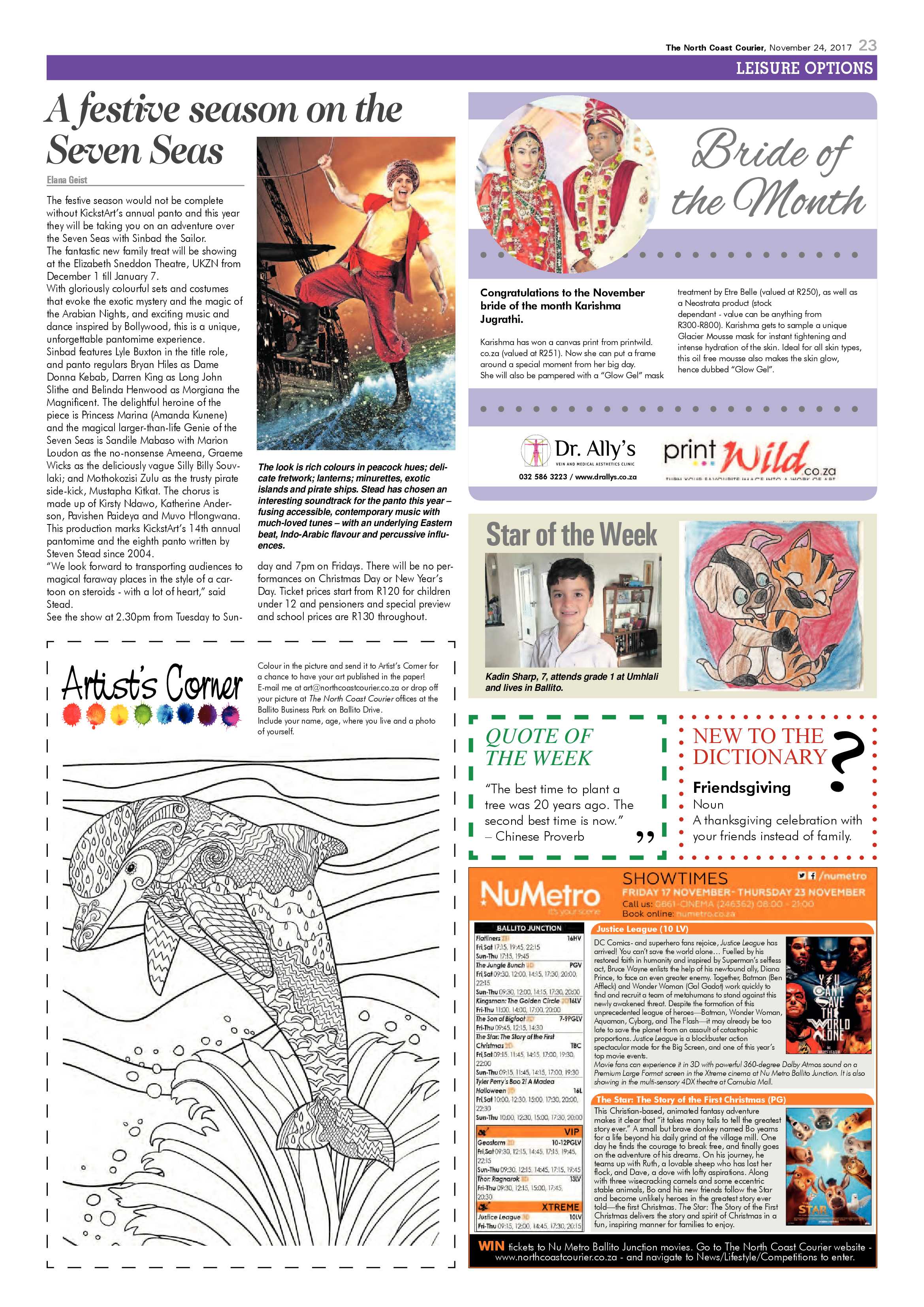 The North Coast Courier – 24 November 2017 page 23