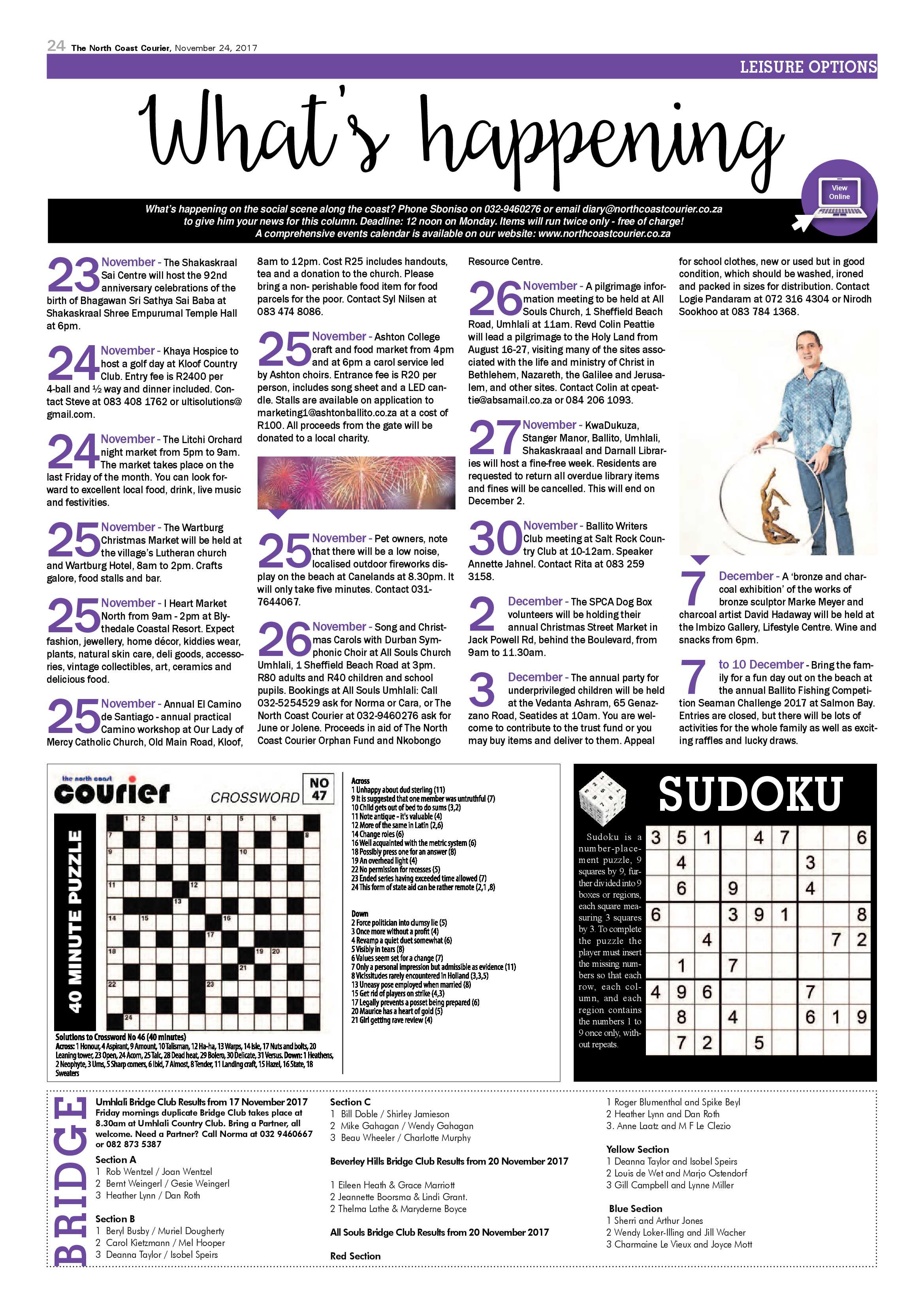 The North Coast Courier – 24 November 2017 page 24