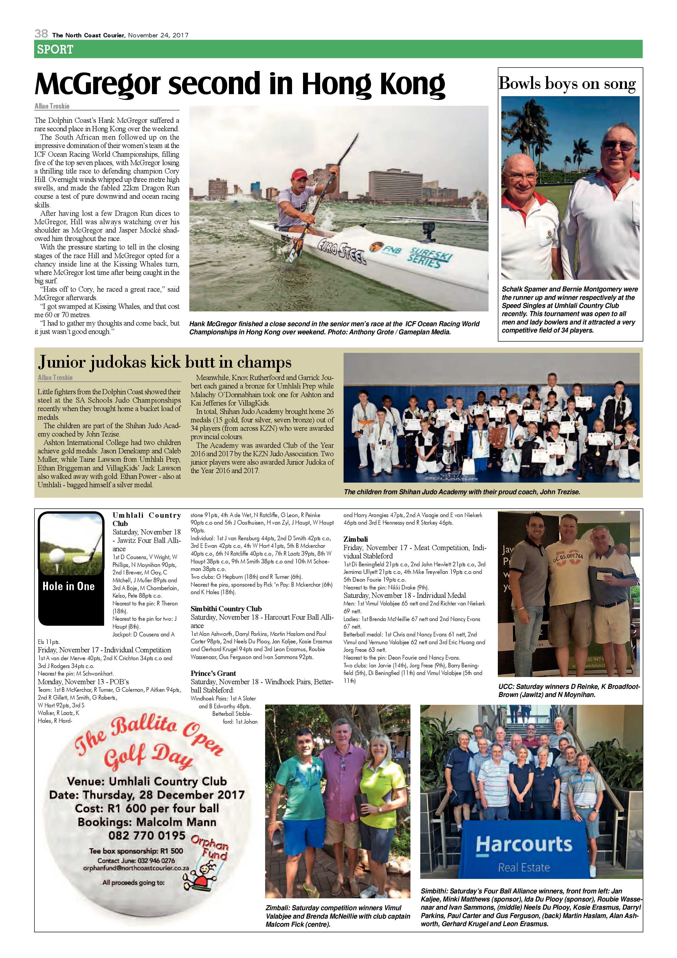 The North Coast Courier – 24 November 2017 page 38
