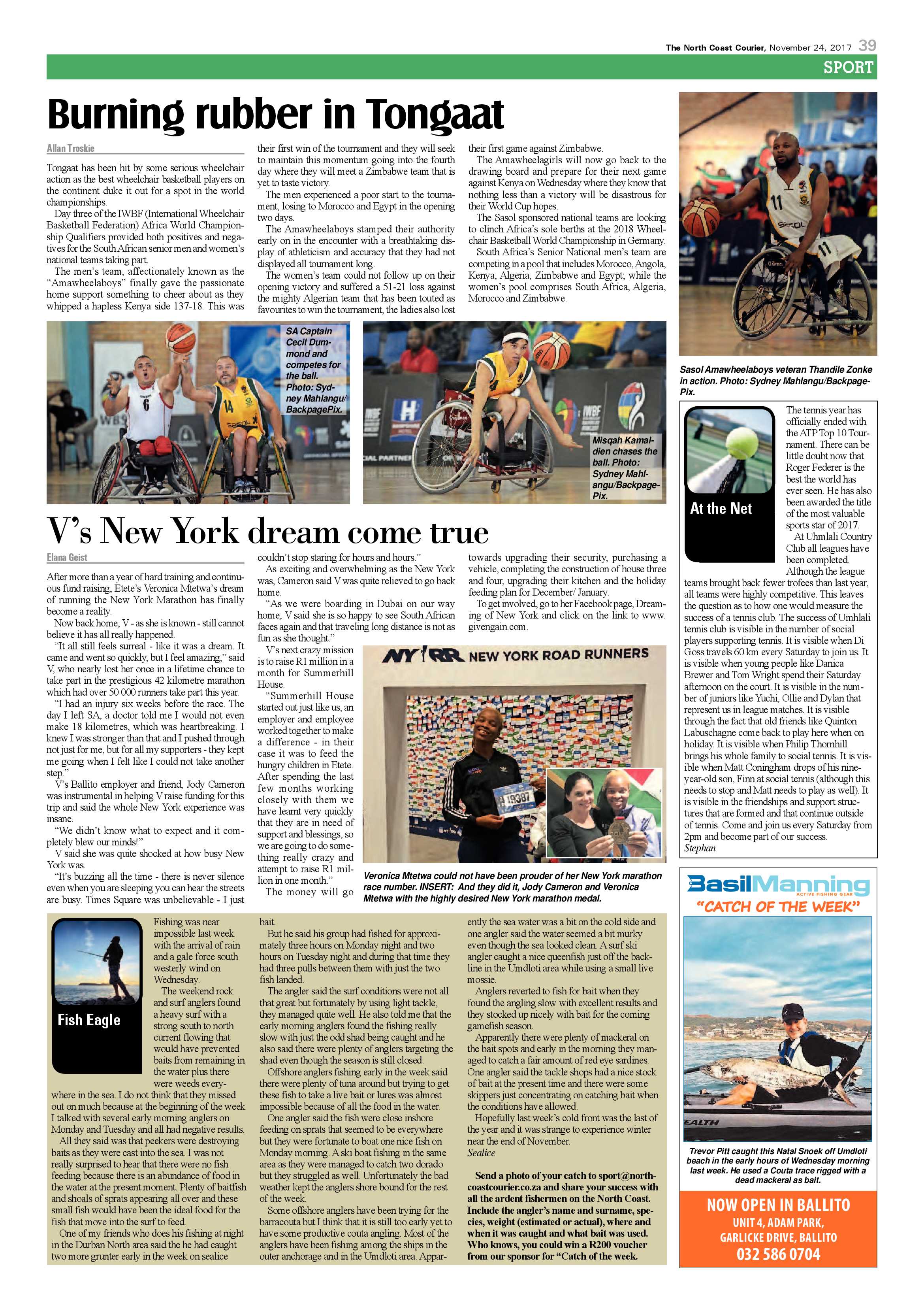 The North Coast Courier – 24 November 2017 page 39