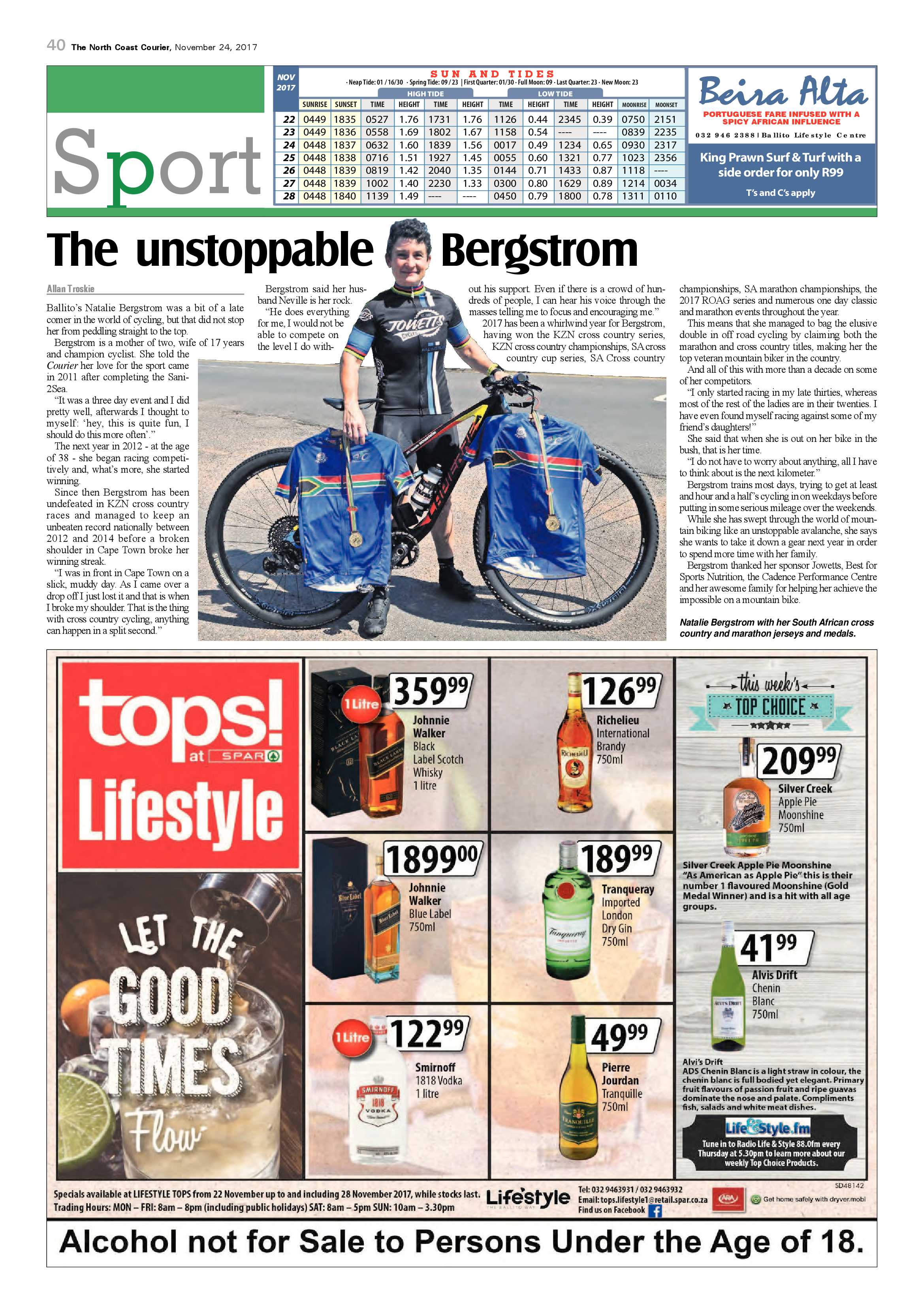 The North Coast Courier – 24 November 2017 page 40