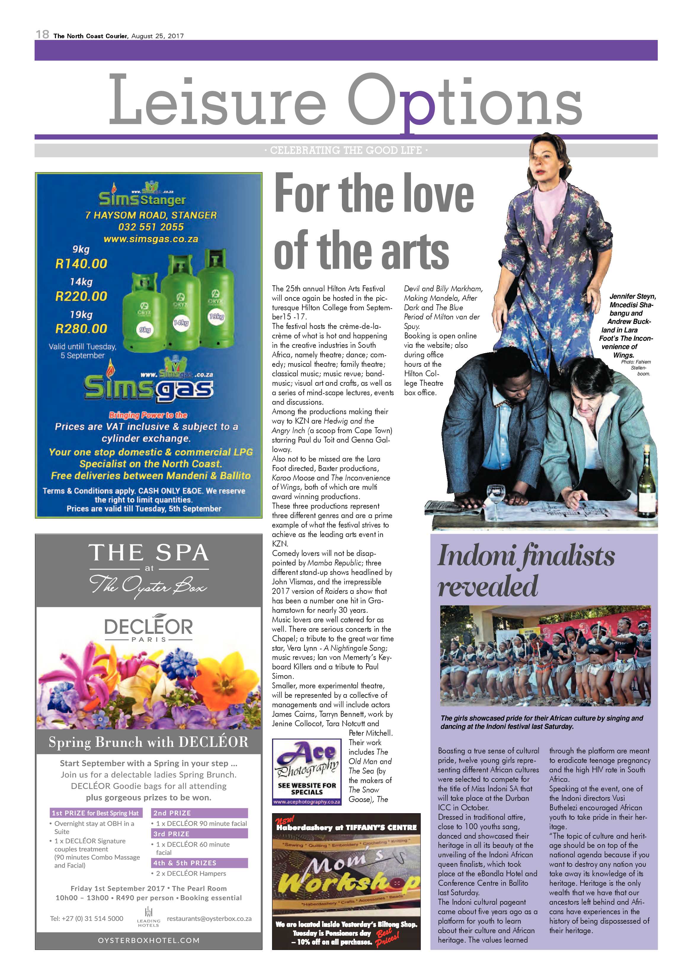 The North Coast Courier – 25 August 2017 page 18