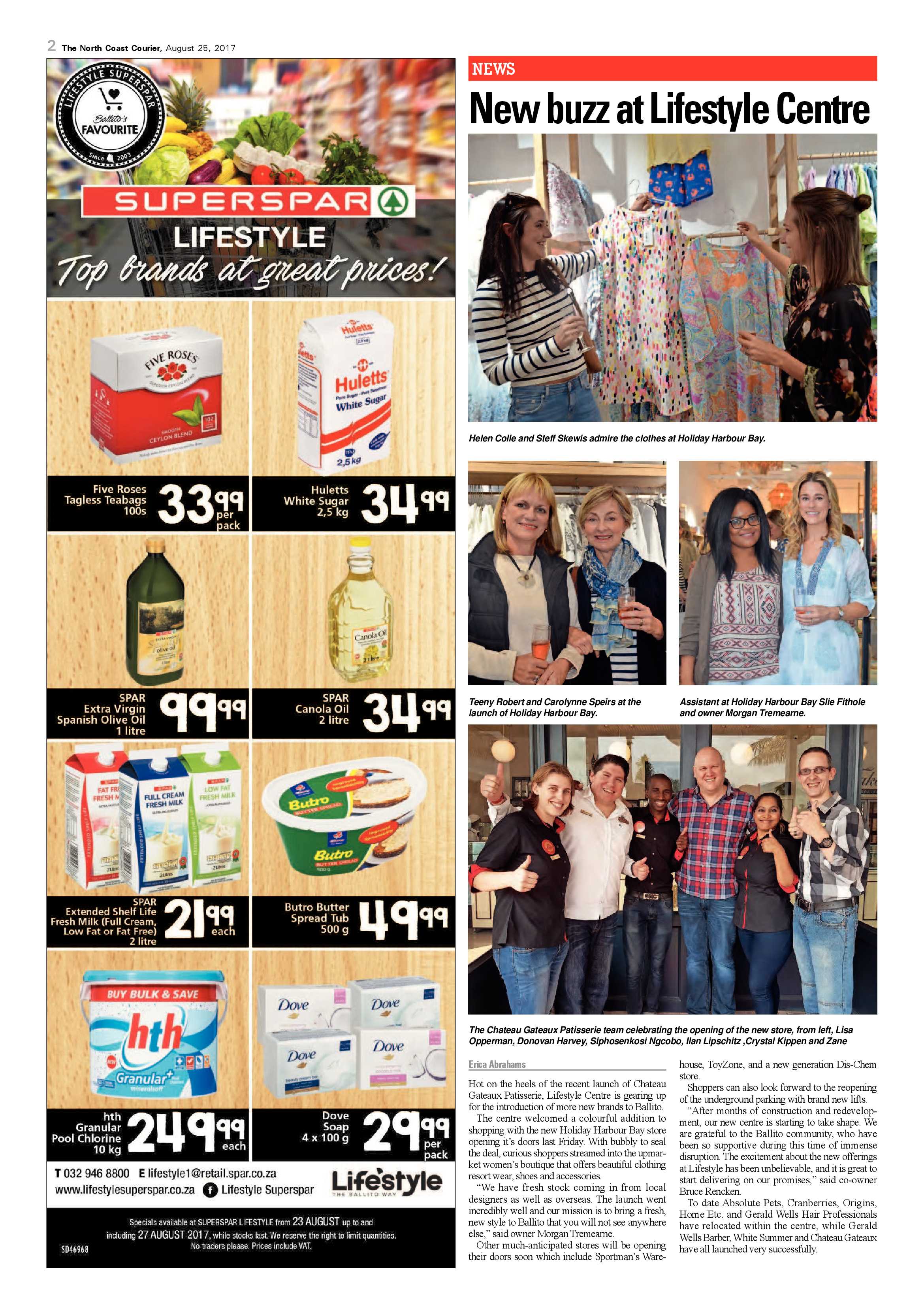 The North Coast Courier – 25 August 2017 page 2