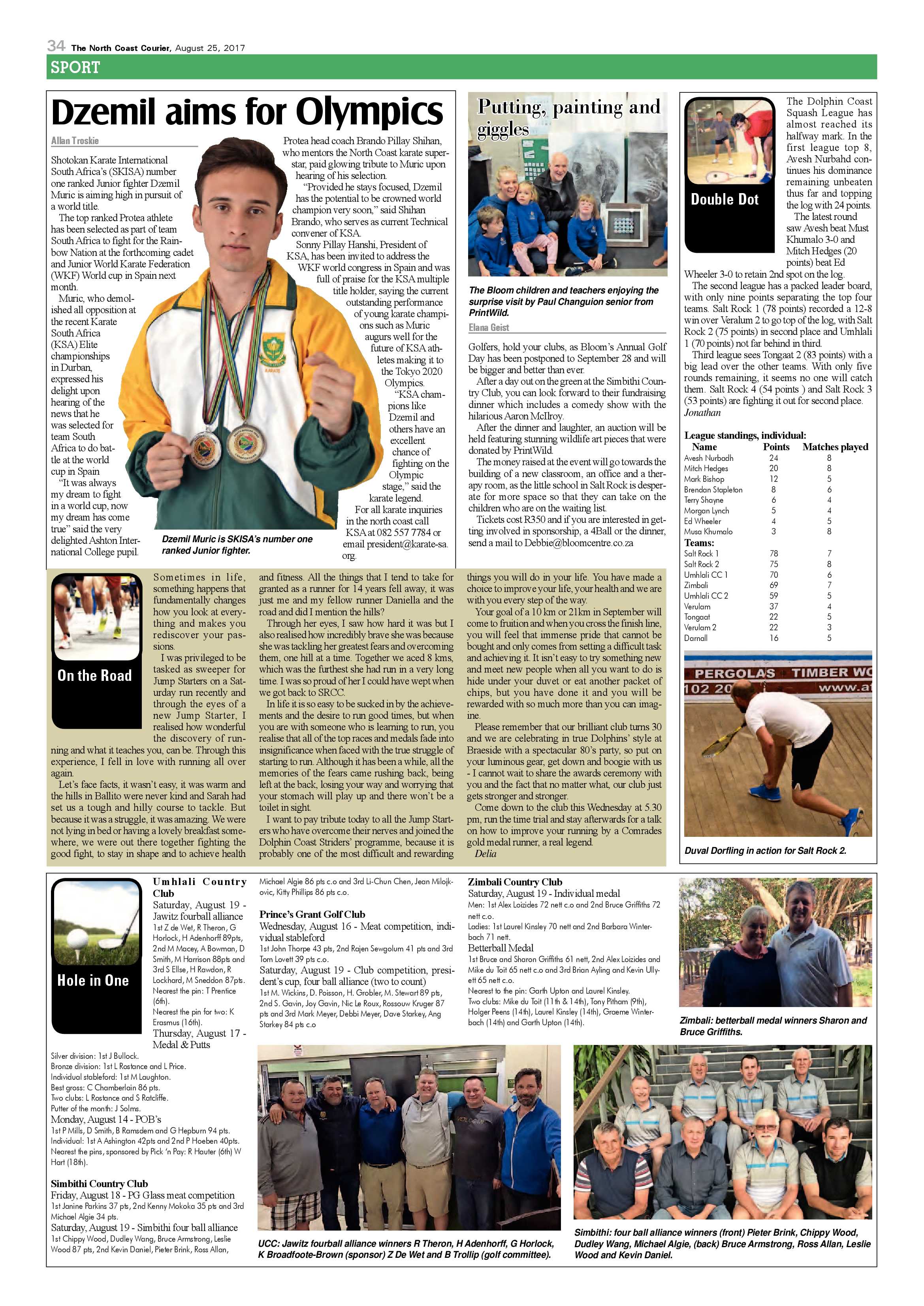 The North Coast Courier – 25 August 2017 page 34