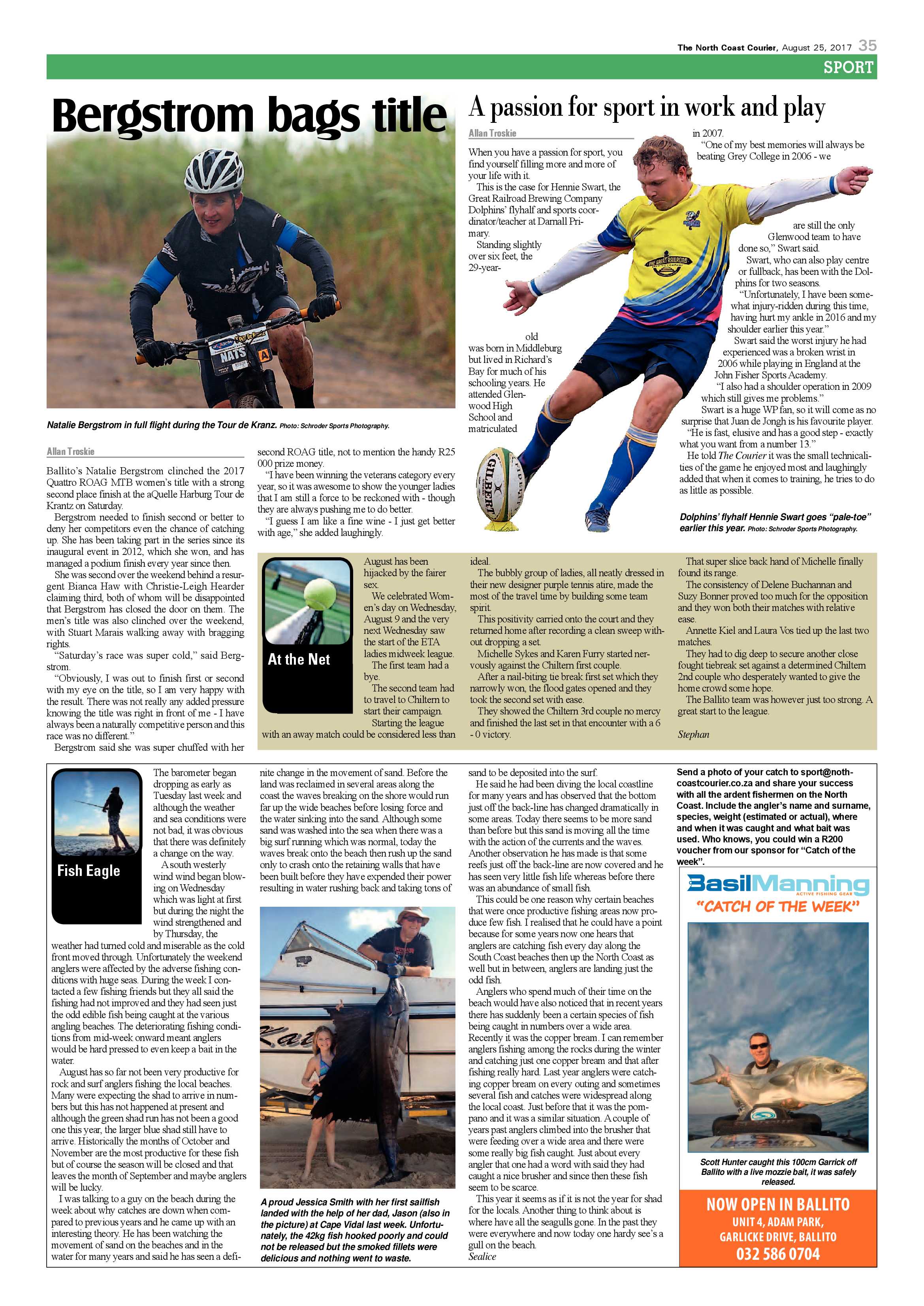 The North Coast Courier – 25 August 2017 page 35