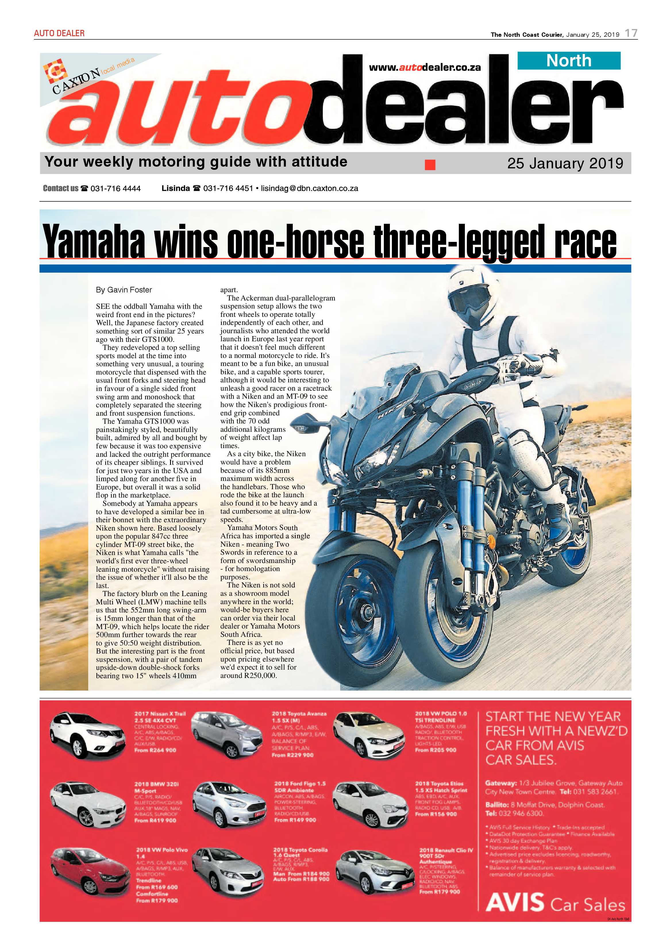 The North Coast Courier – 25 January 2019 page 17