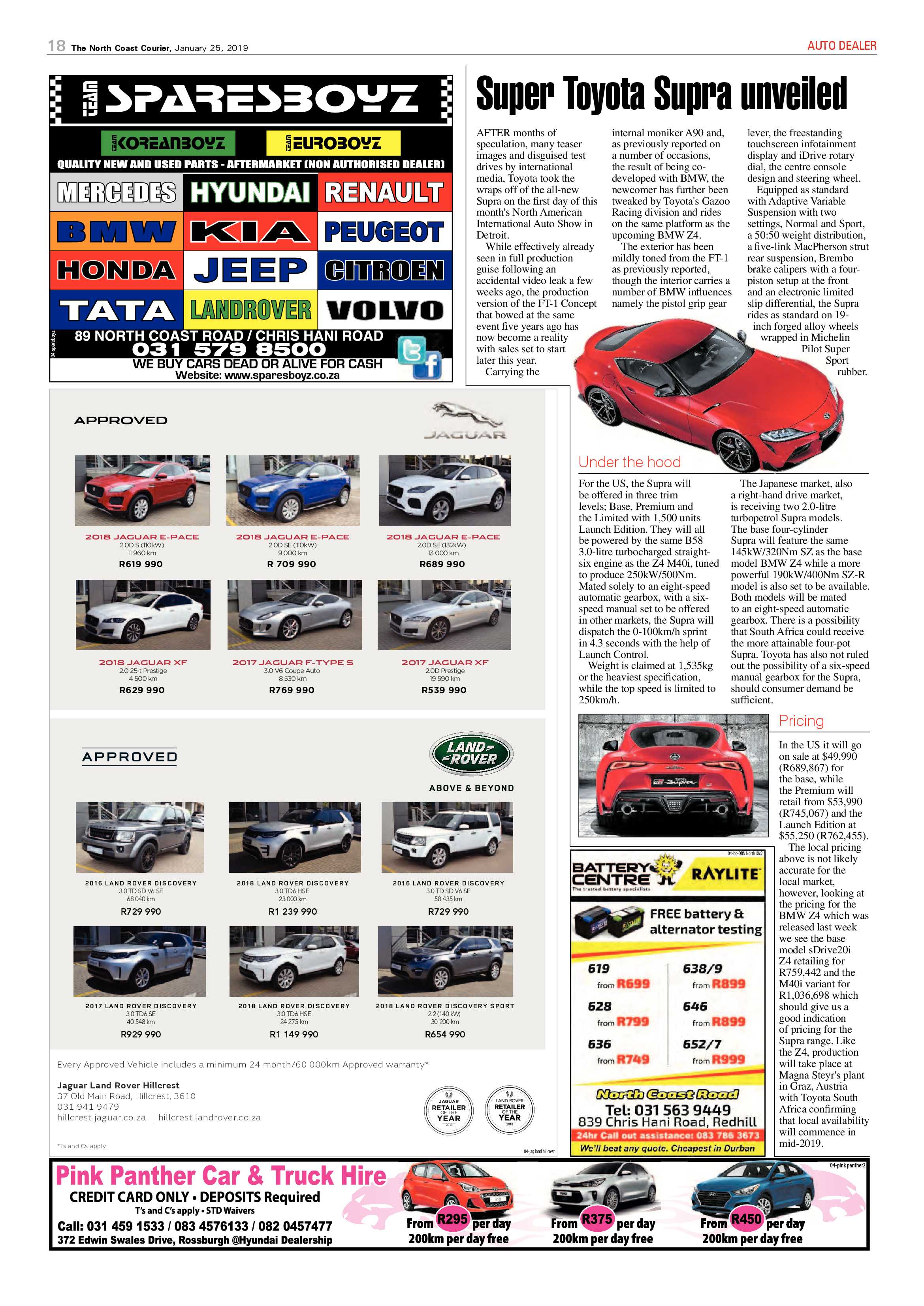 The North Coast Courier – 25 January 2019 page 18
