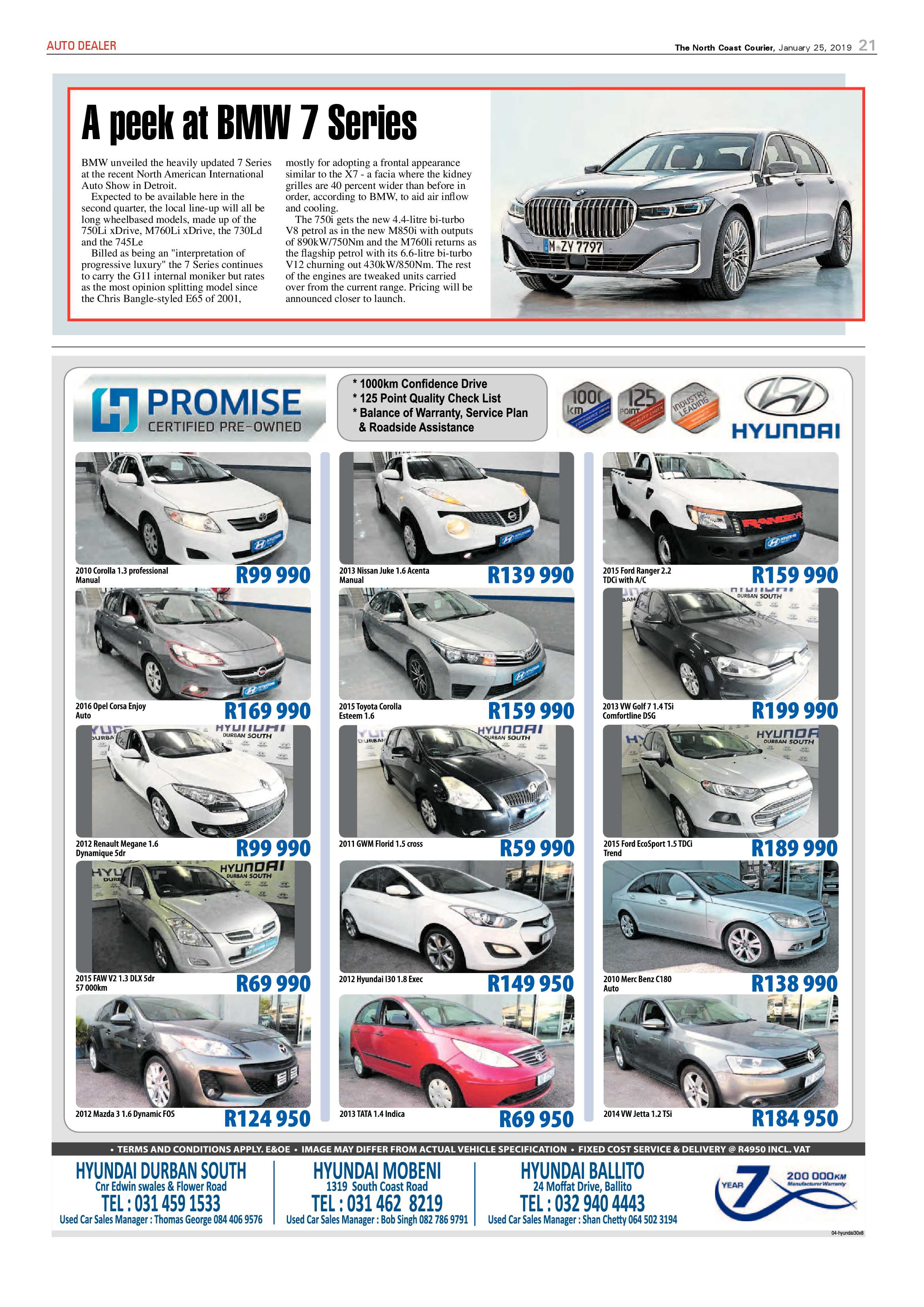The North Coast Courier – 25 January 2019 page 21