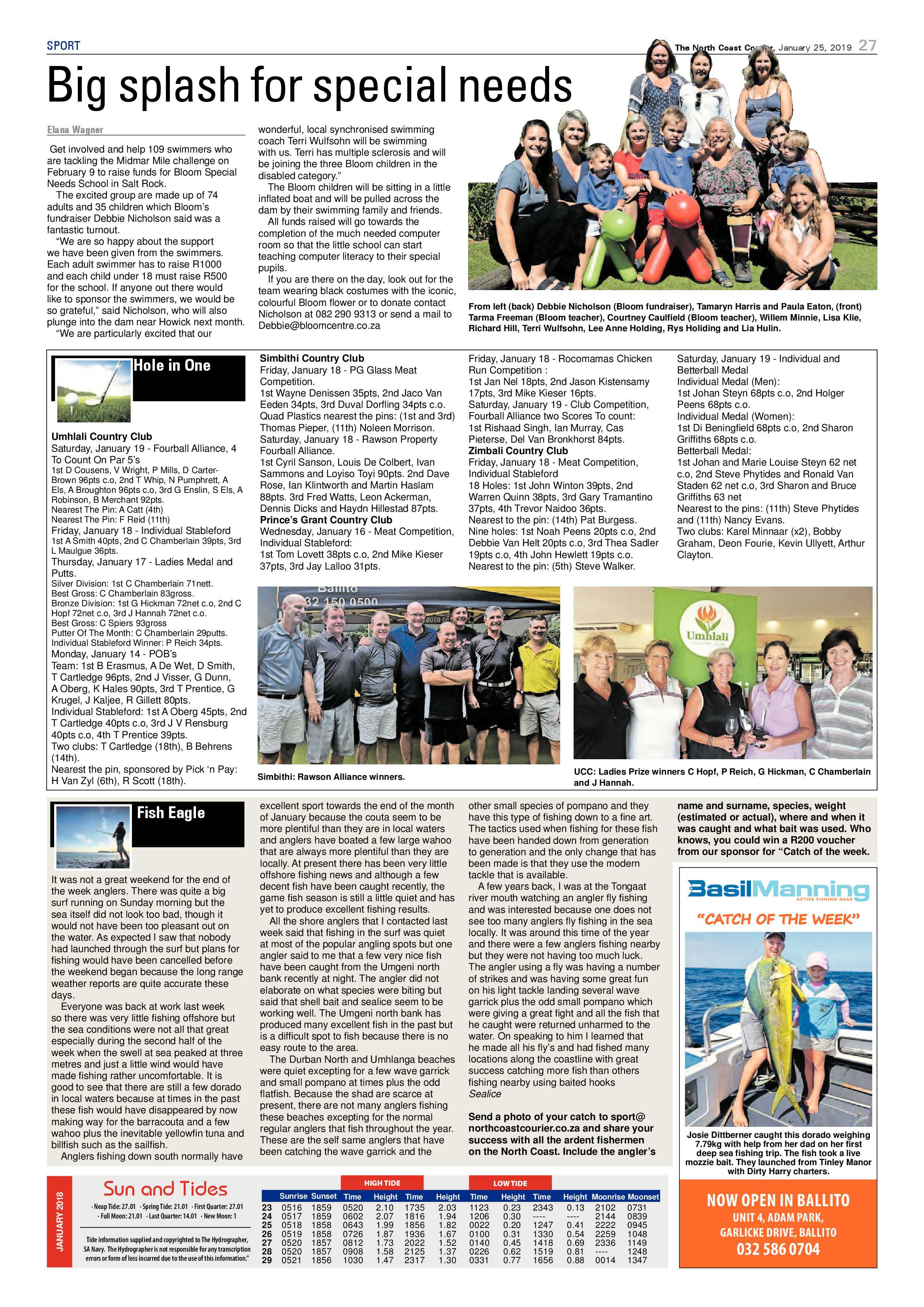 The North Coast Courier – 25 January 2019 page 27