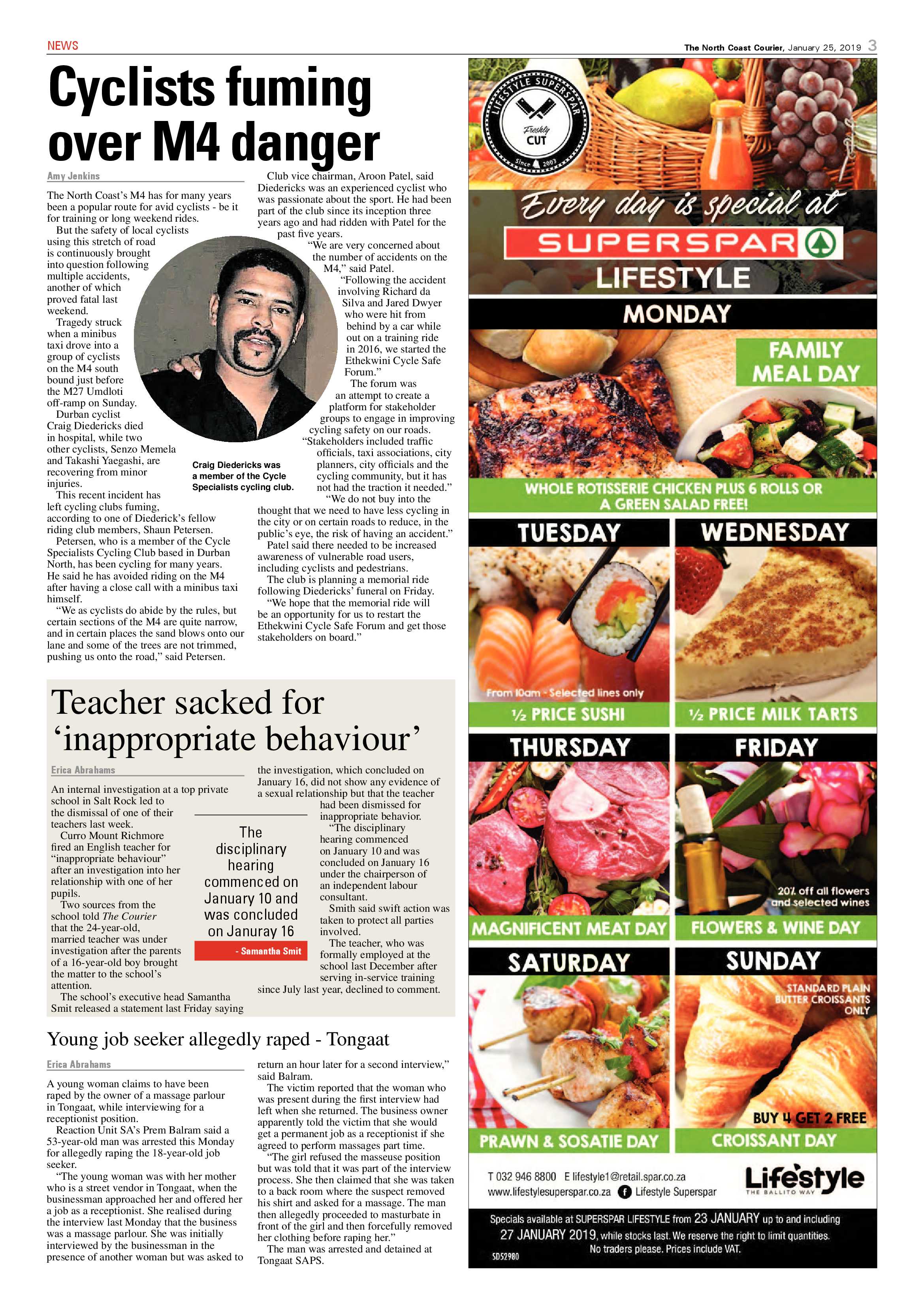 The North Coast Courier – 25 January 2019 page 3