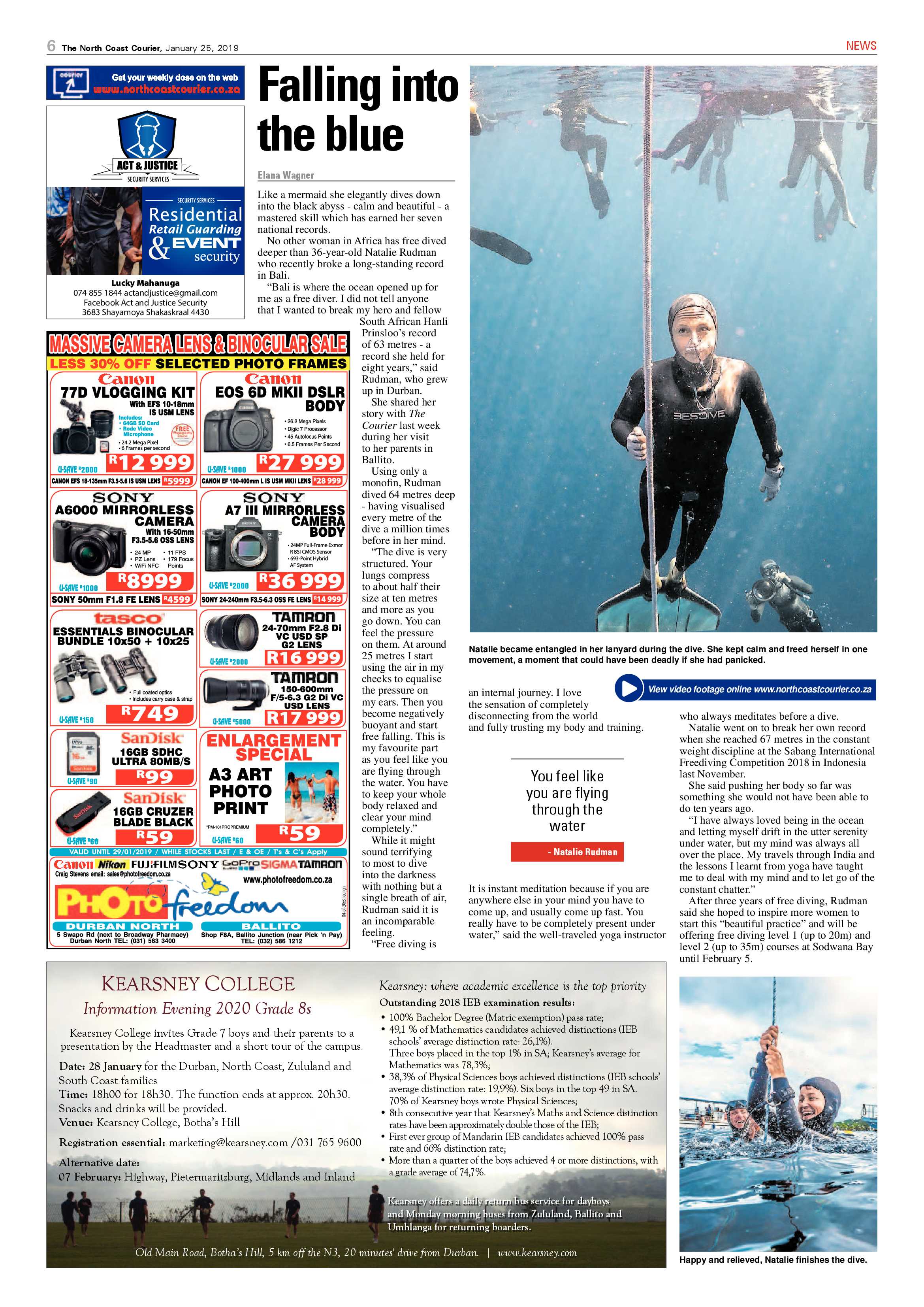 The North Coast Courier – 25 January 2019 page 6