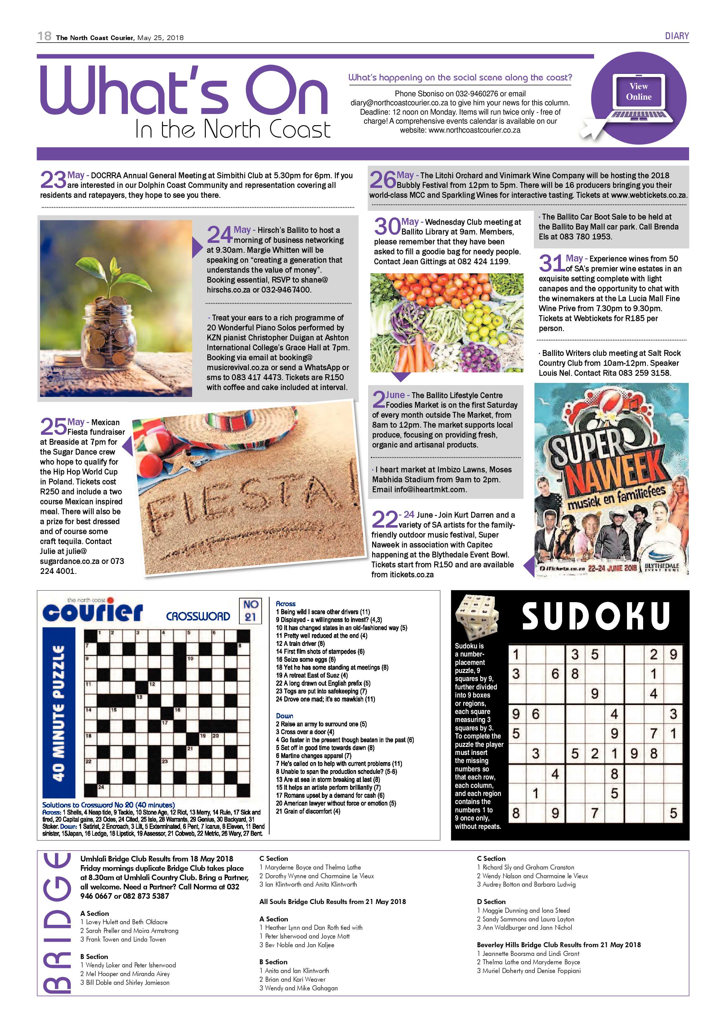 The North Coast Courier – 25 May 2018 page 18