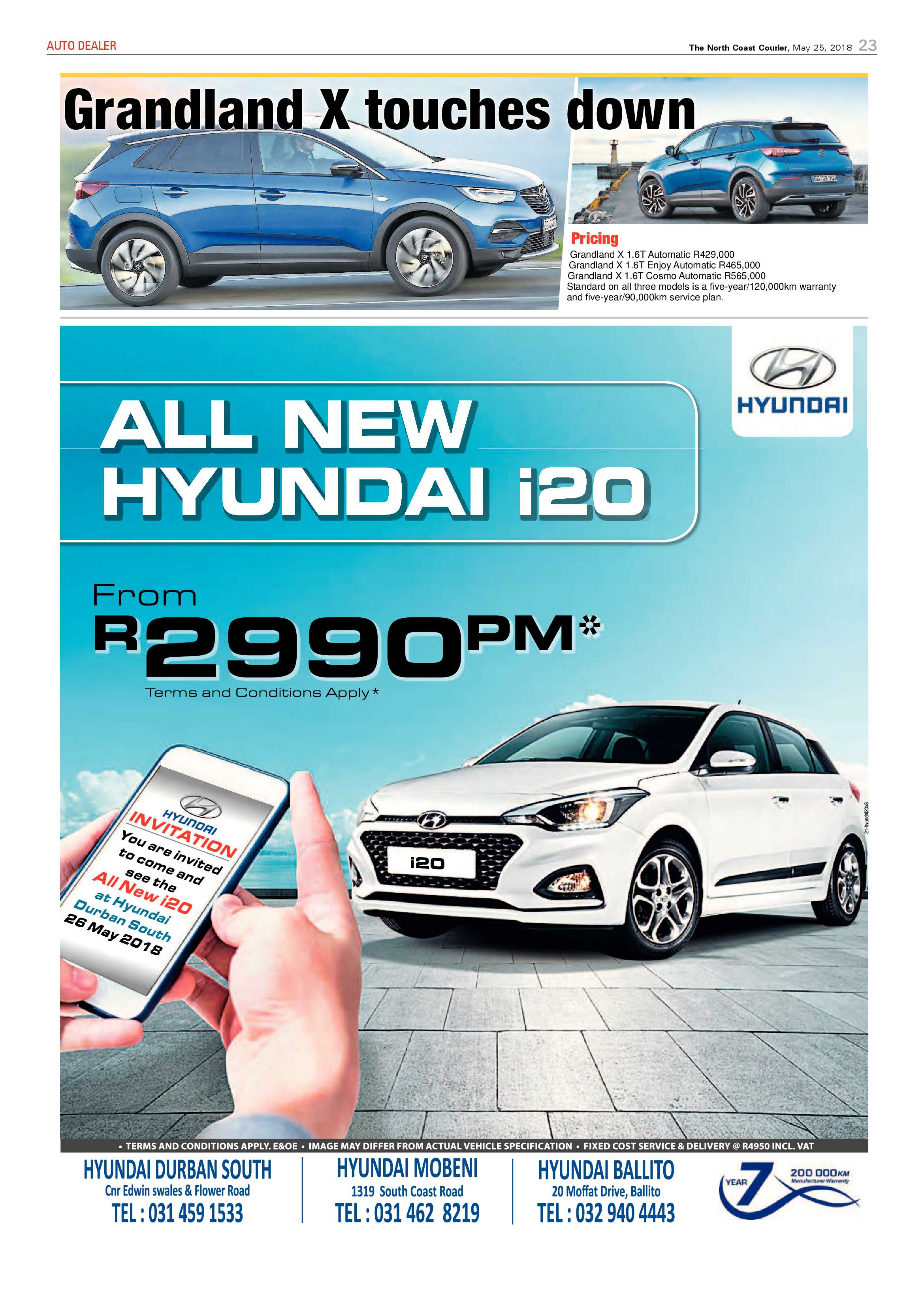 The North Coast Courier – 25 May 2018 page 23