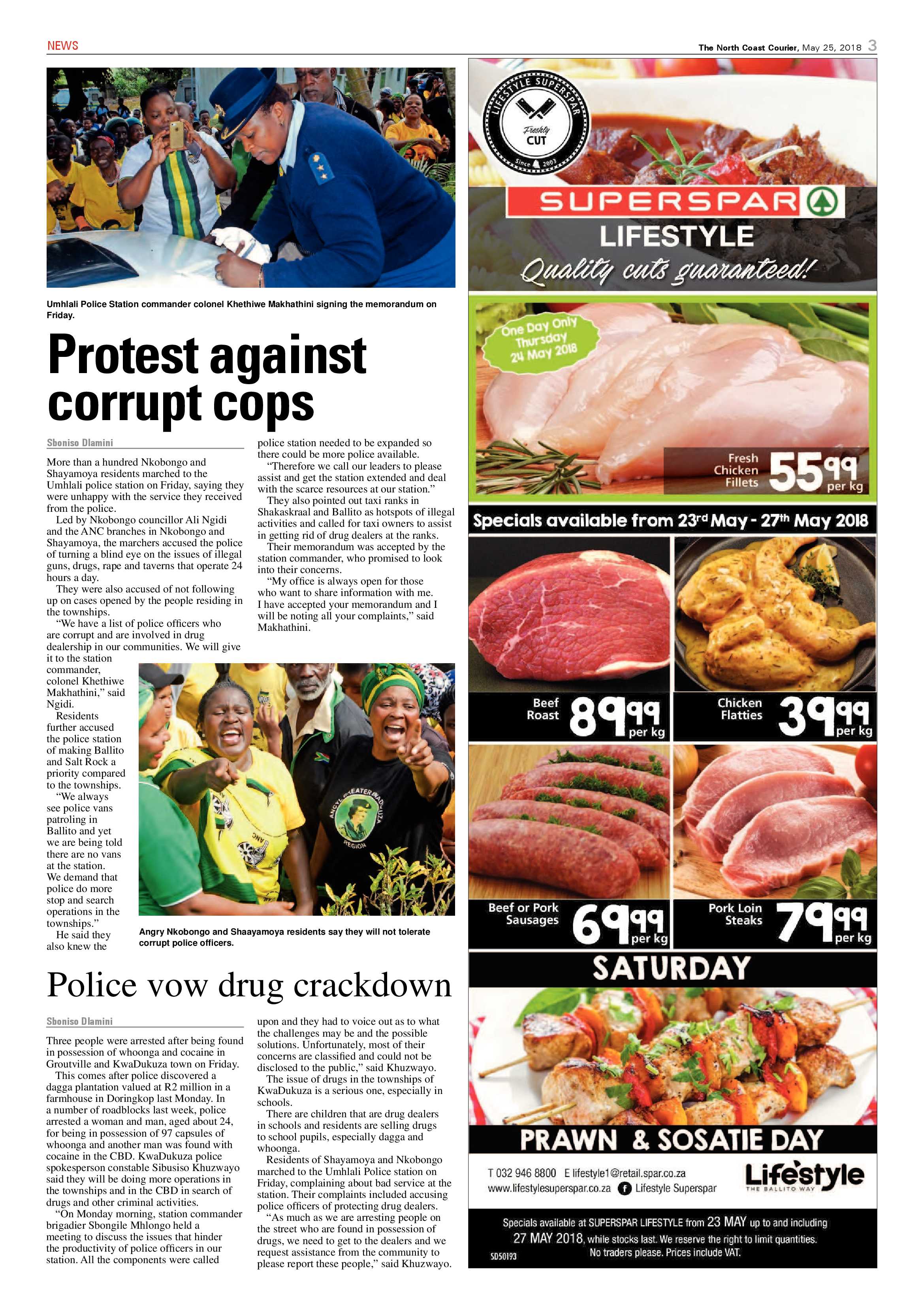 The North Coast Courier – 25 May 2018 page 3