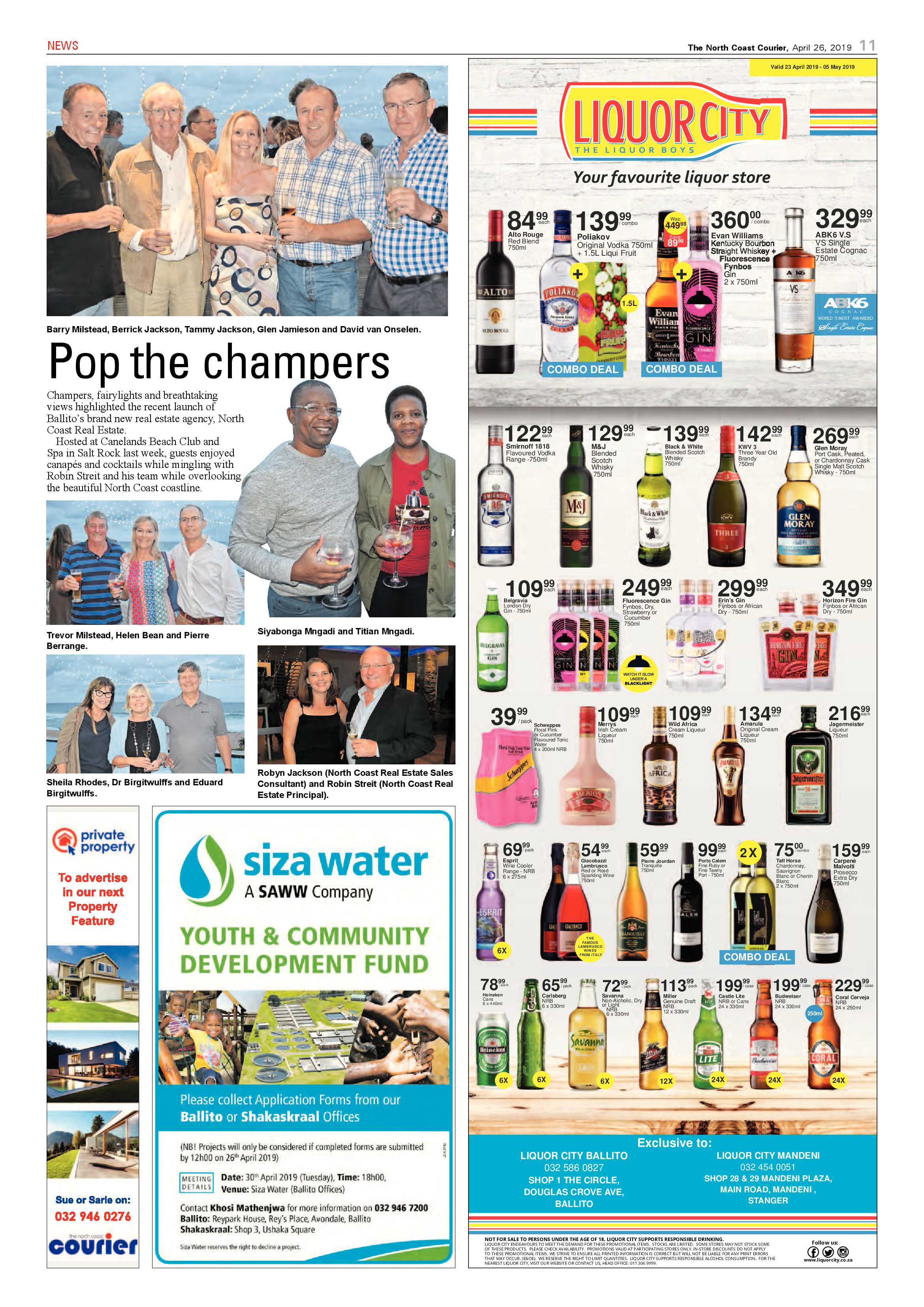 The North Coast Courier – 26 April 2019 page 11