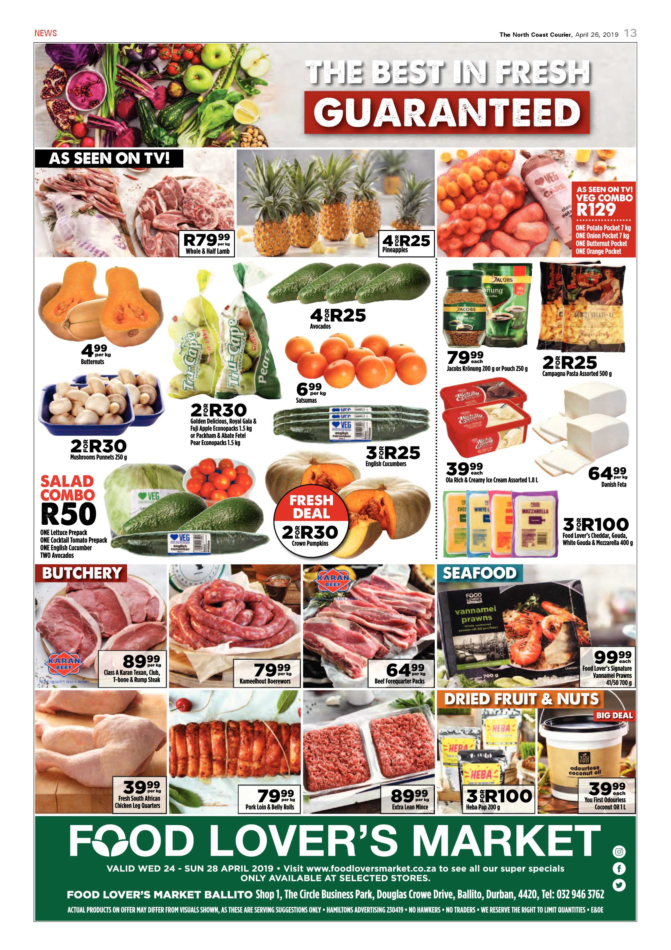 The North Coast Courier – 26 April 2019 page 13