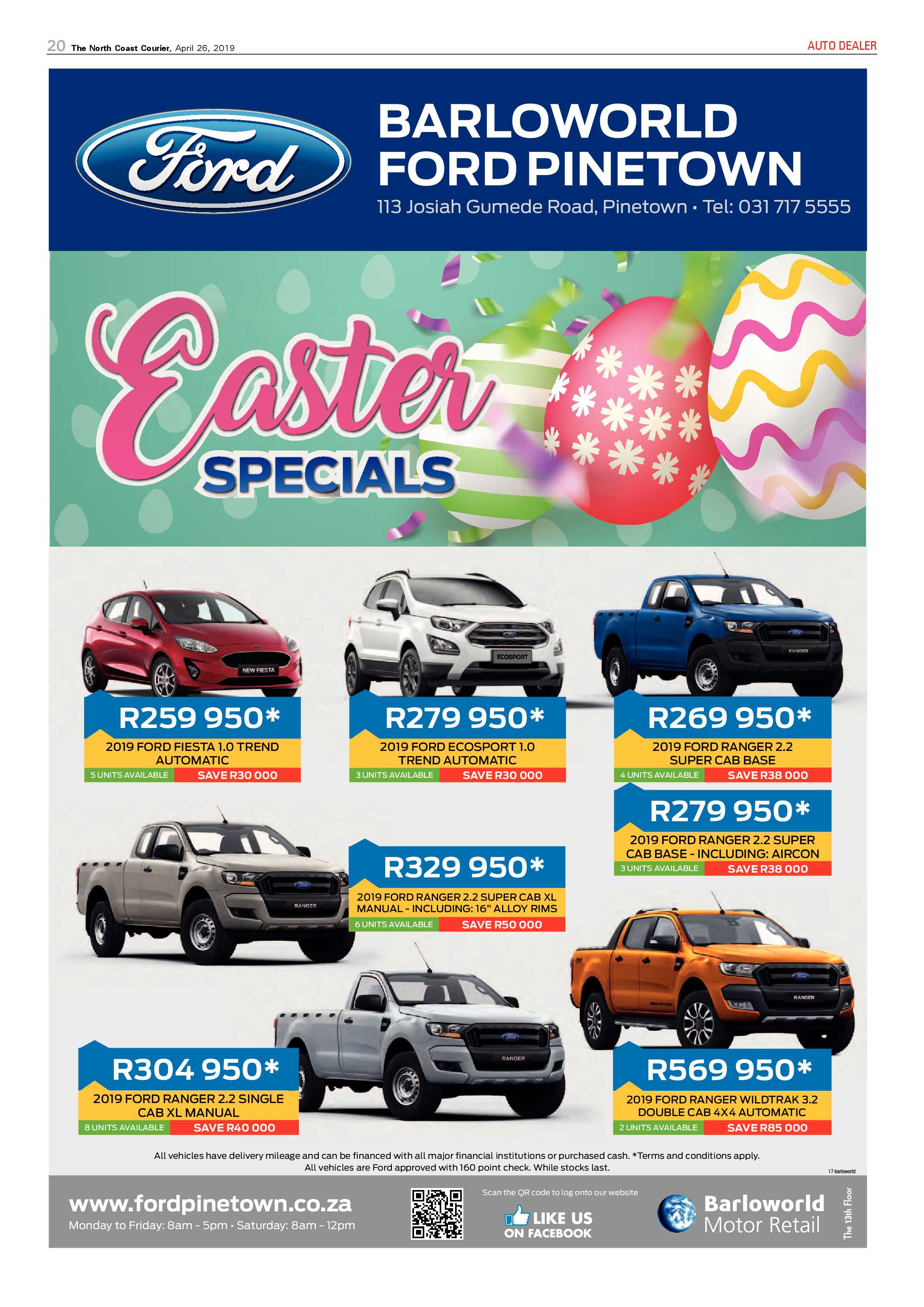 The North Coast Courier – 26 April 2019 page 20