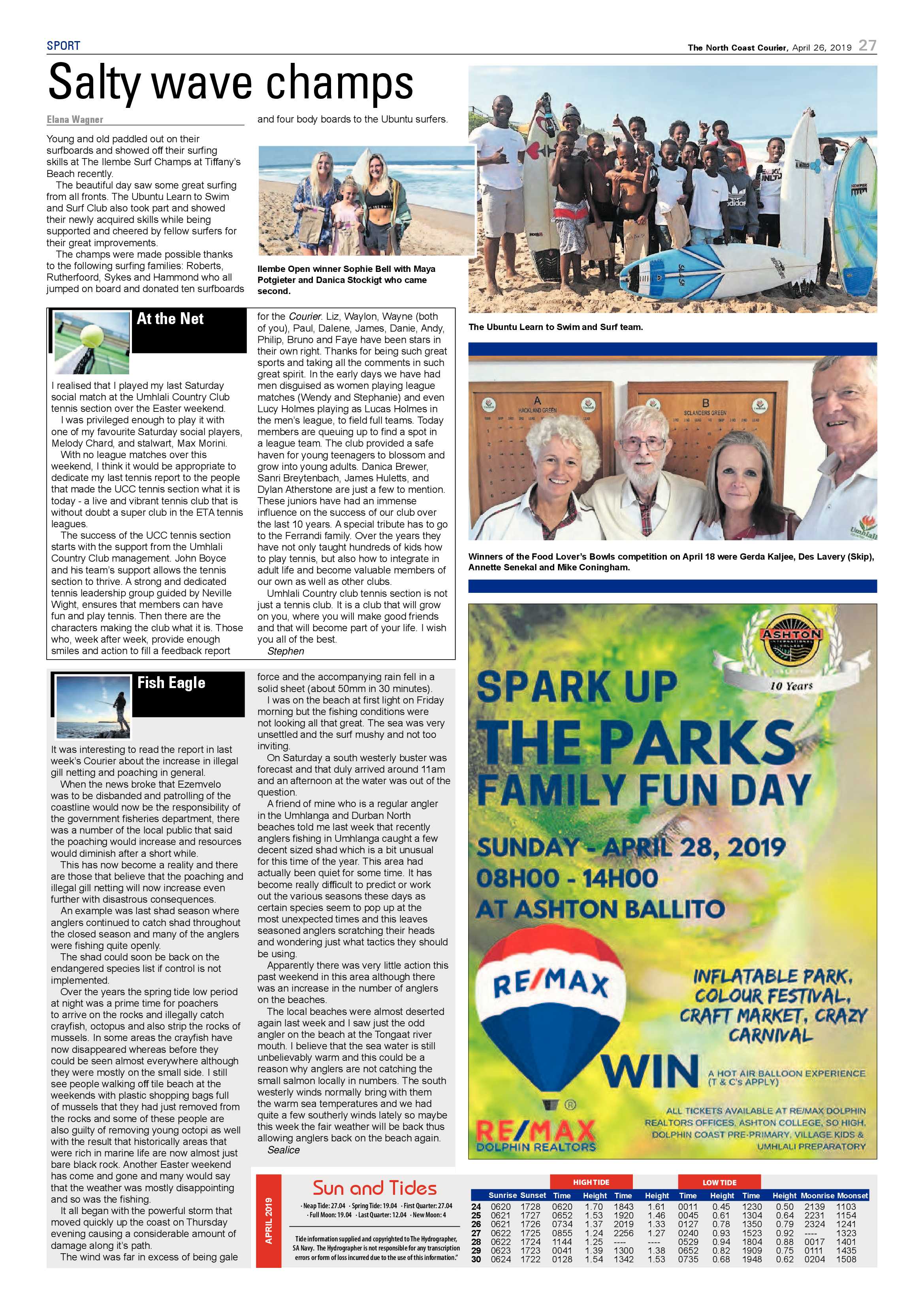 The North Coast Courier – 26 April 2019 page 27
