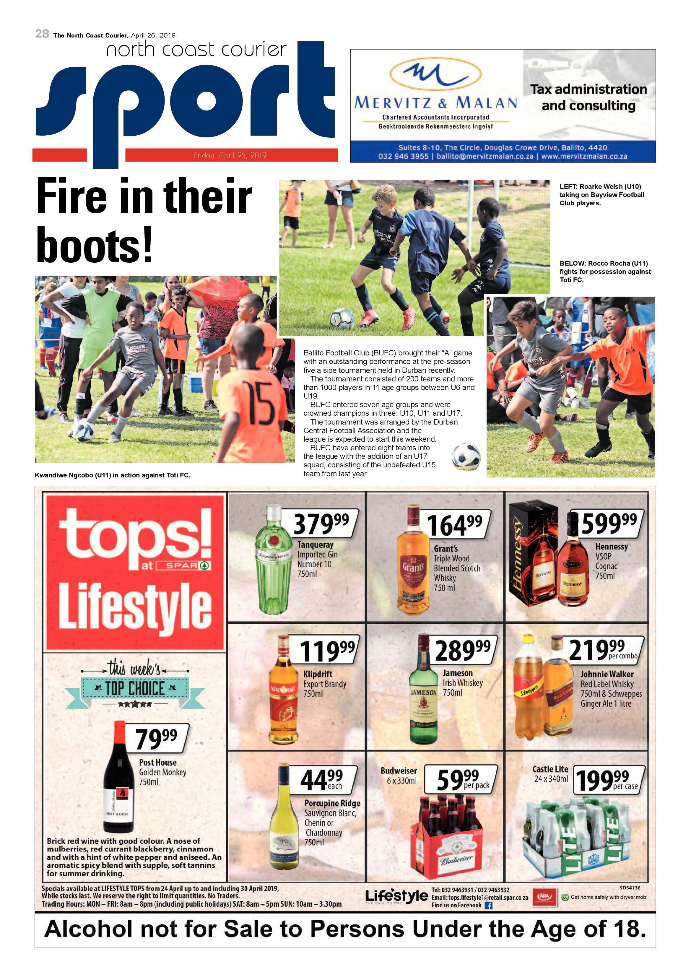 The North Coast Courier – 26 April 2019 page 28
