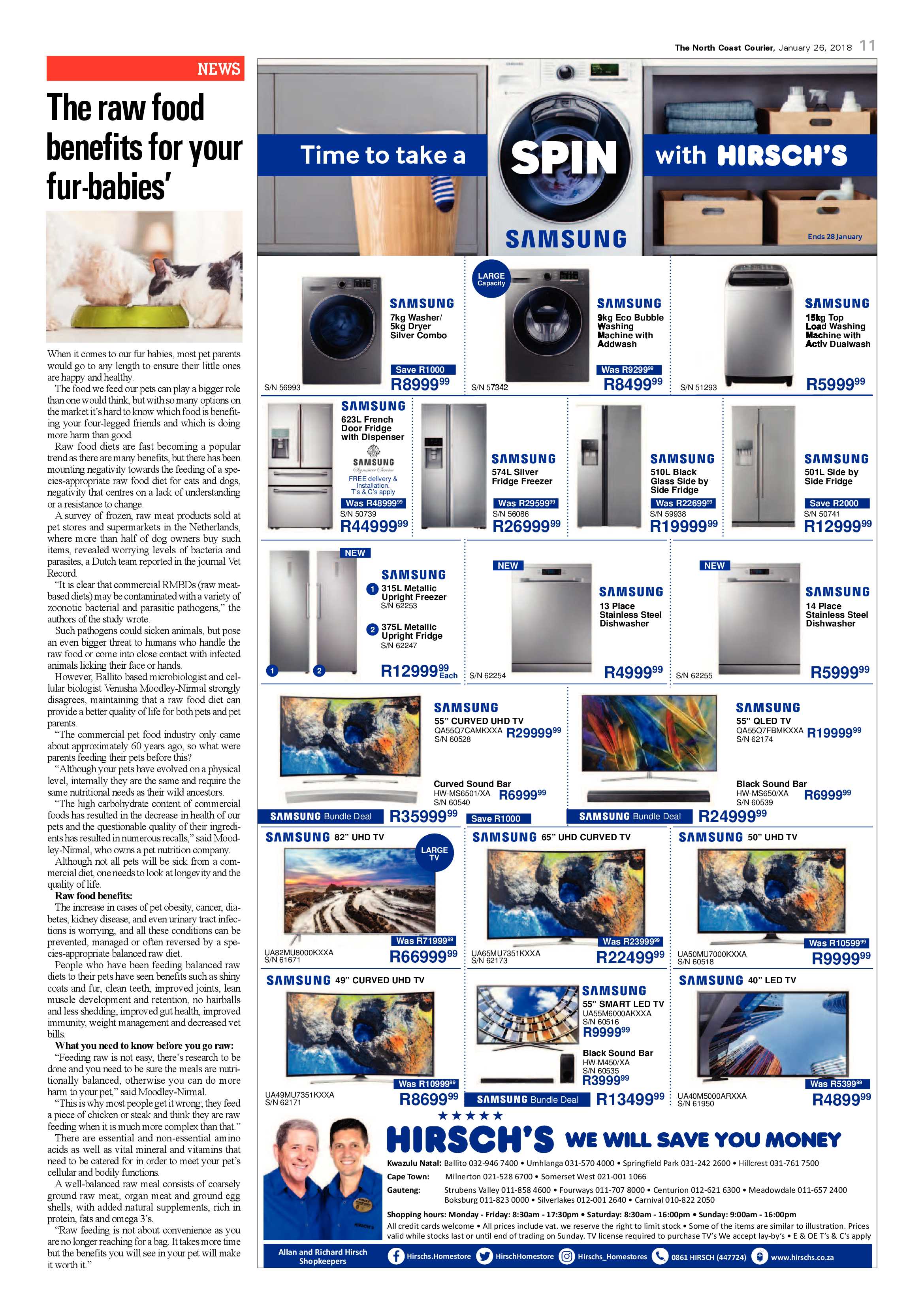 The North Coast Courier – 26 January 2018 page 11
