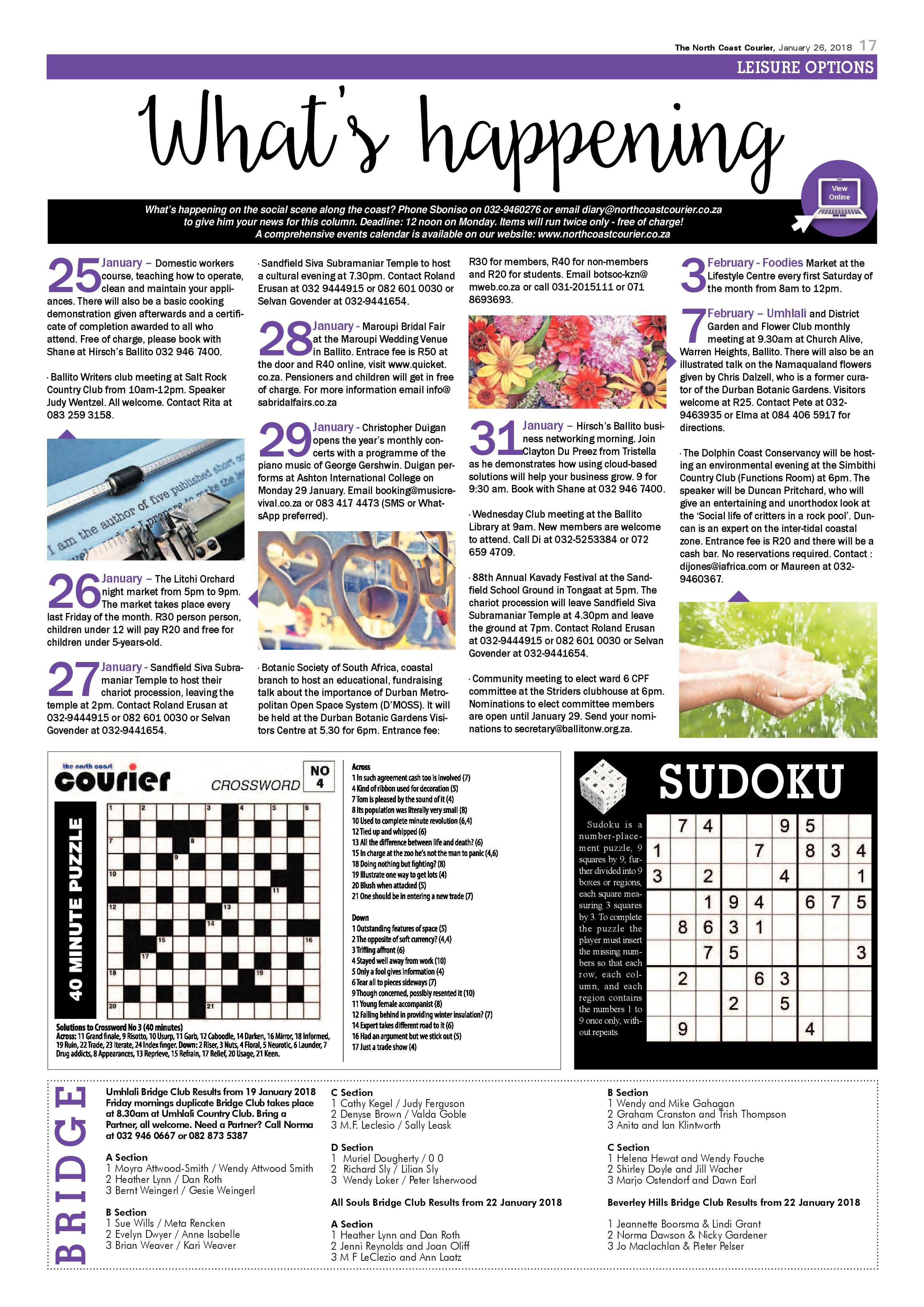 The North Coast Courier – 26 January 2018 page 17