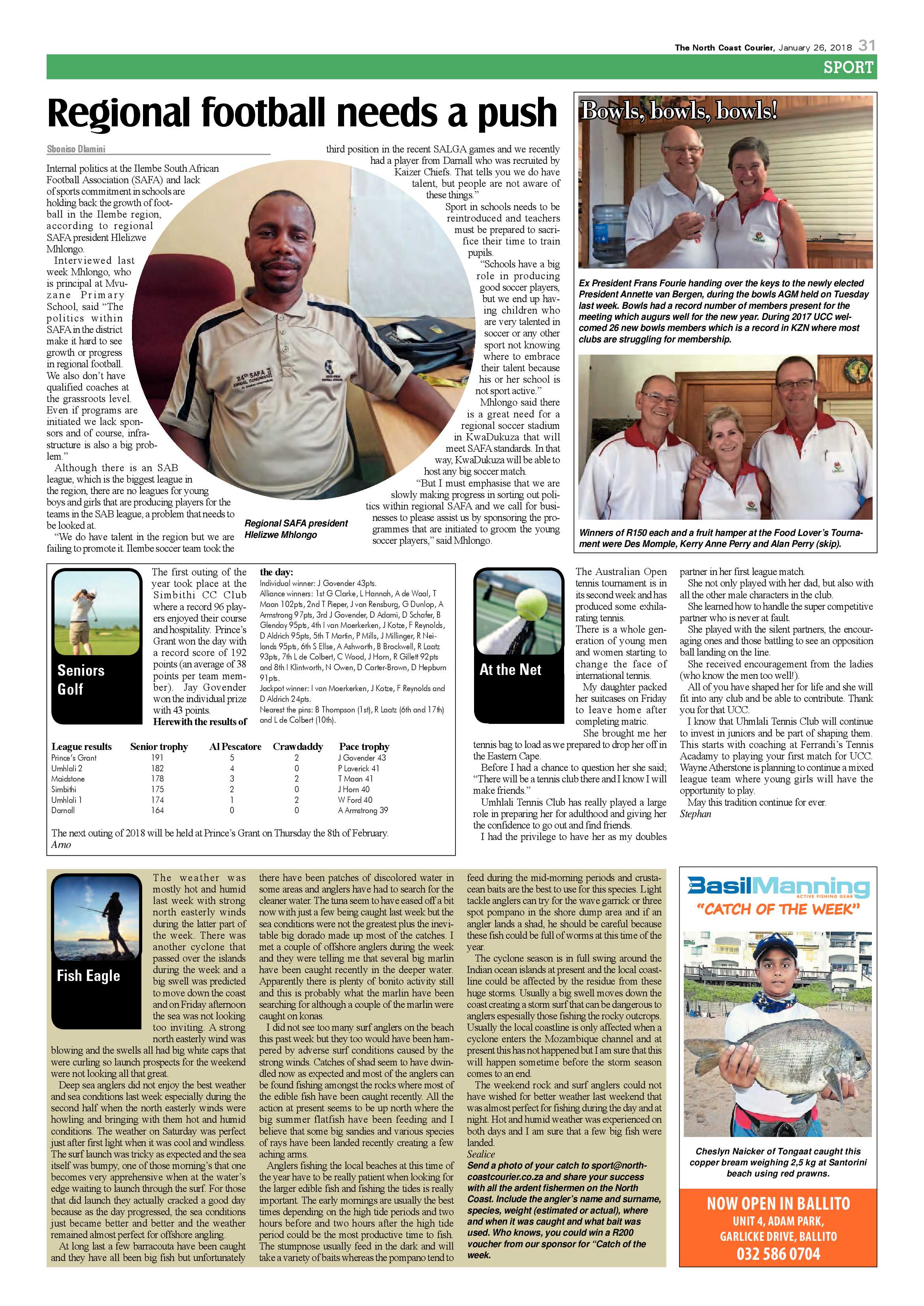 The North Coast Courier – 26 January 2018 page 31