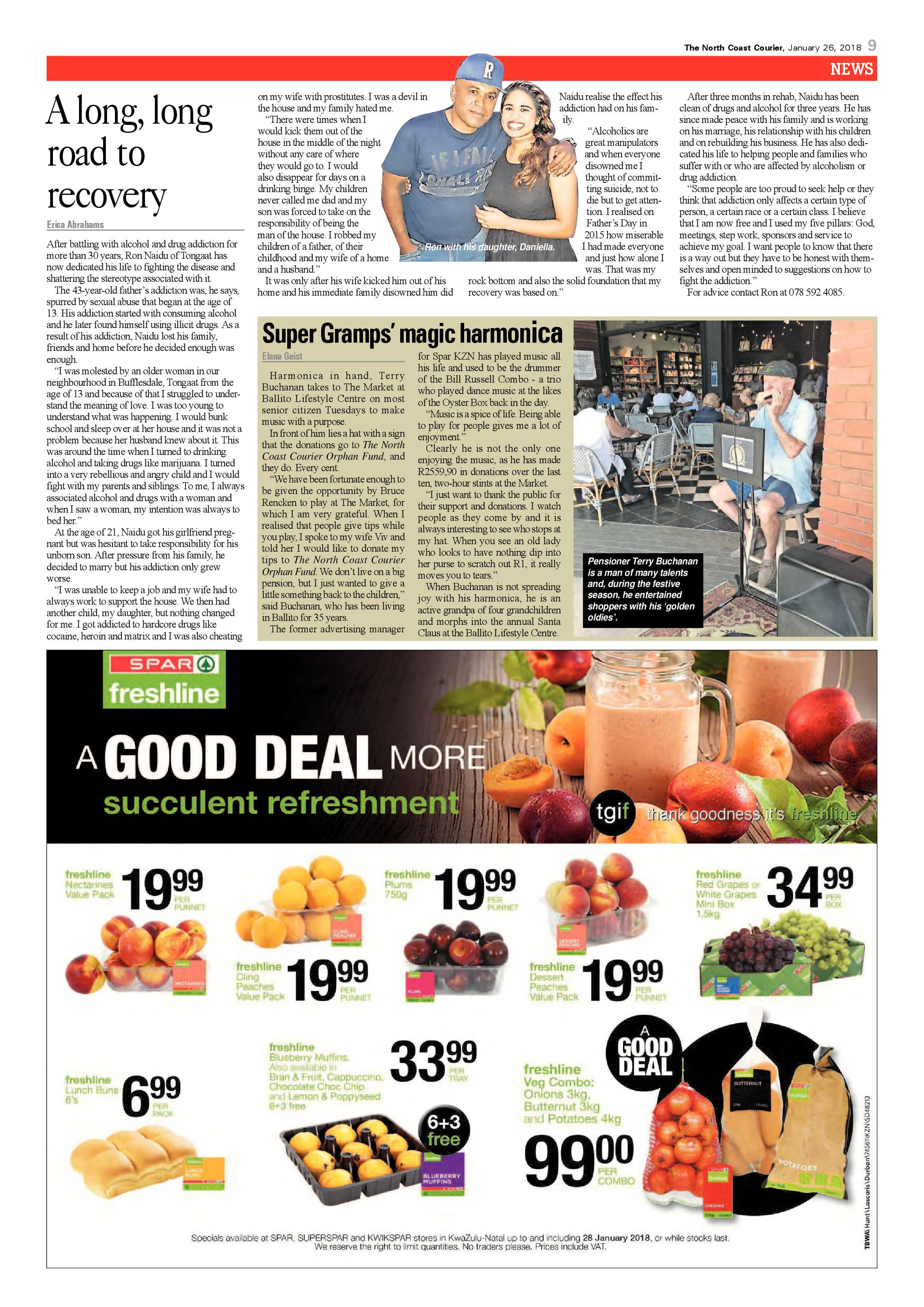 The North Coast Courier – 26 January 2018 page 9