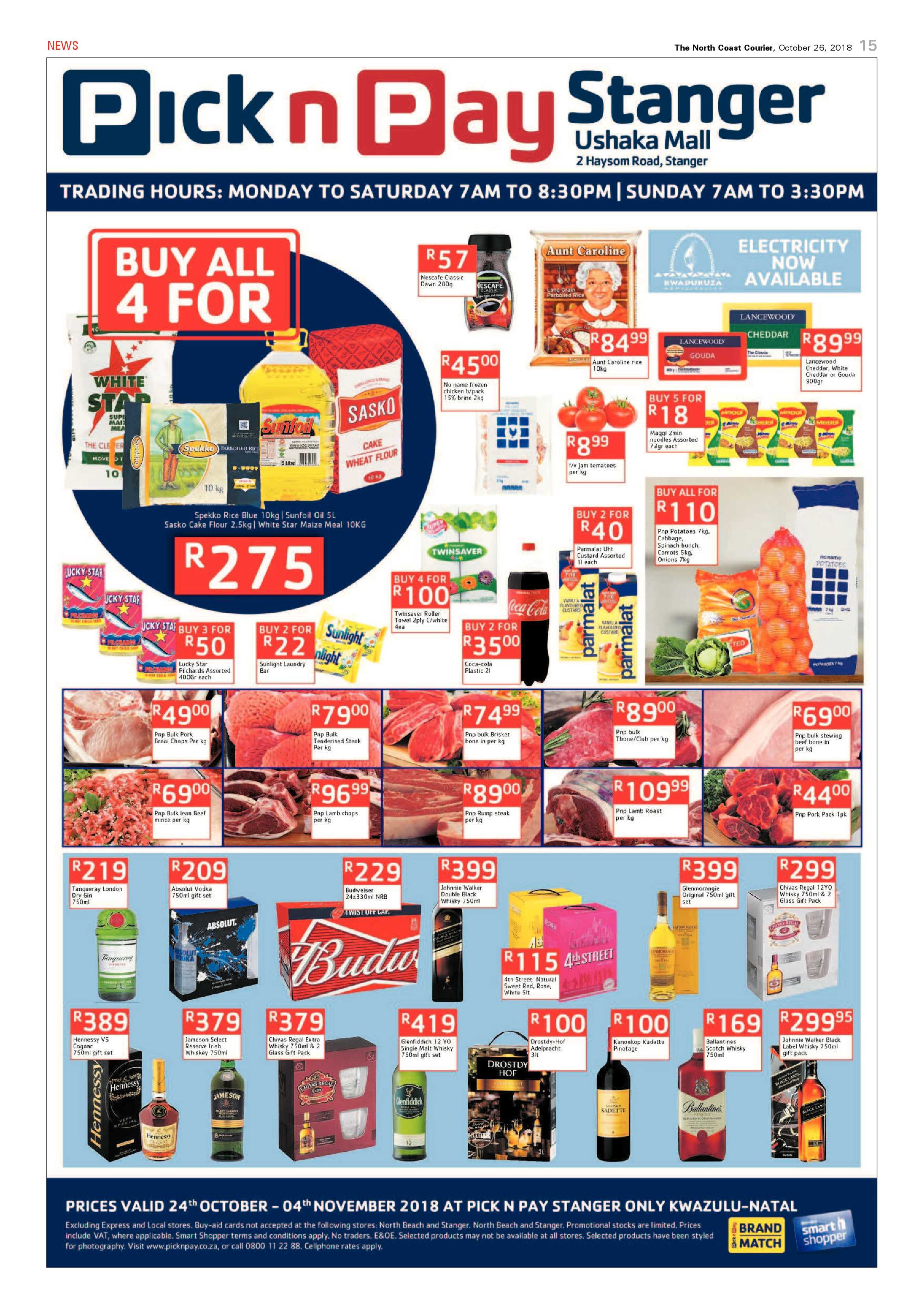 The North Coast Courier – 26 October 2018 page 15