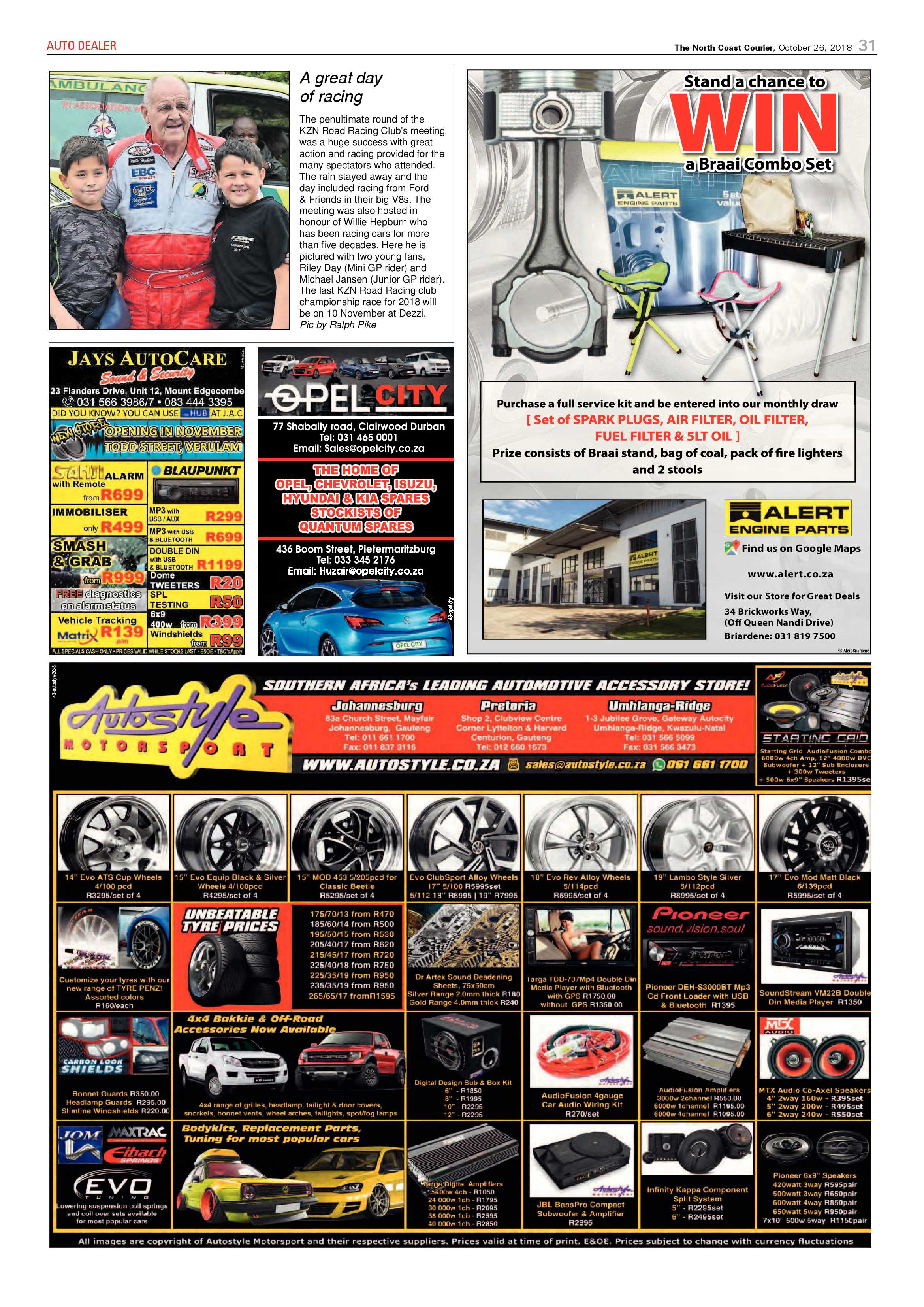 The North Coast Courier – 26 October 2018 page 31