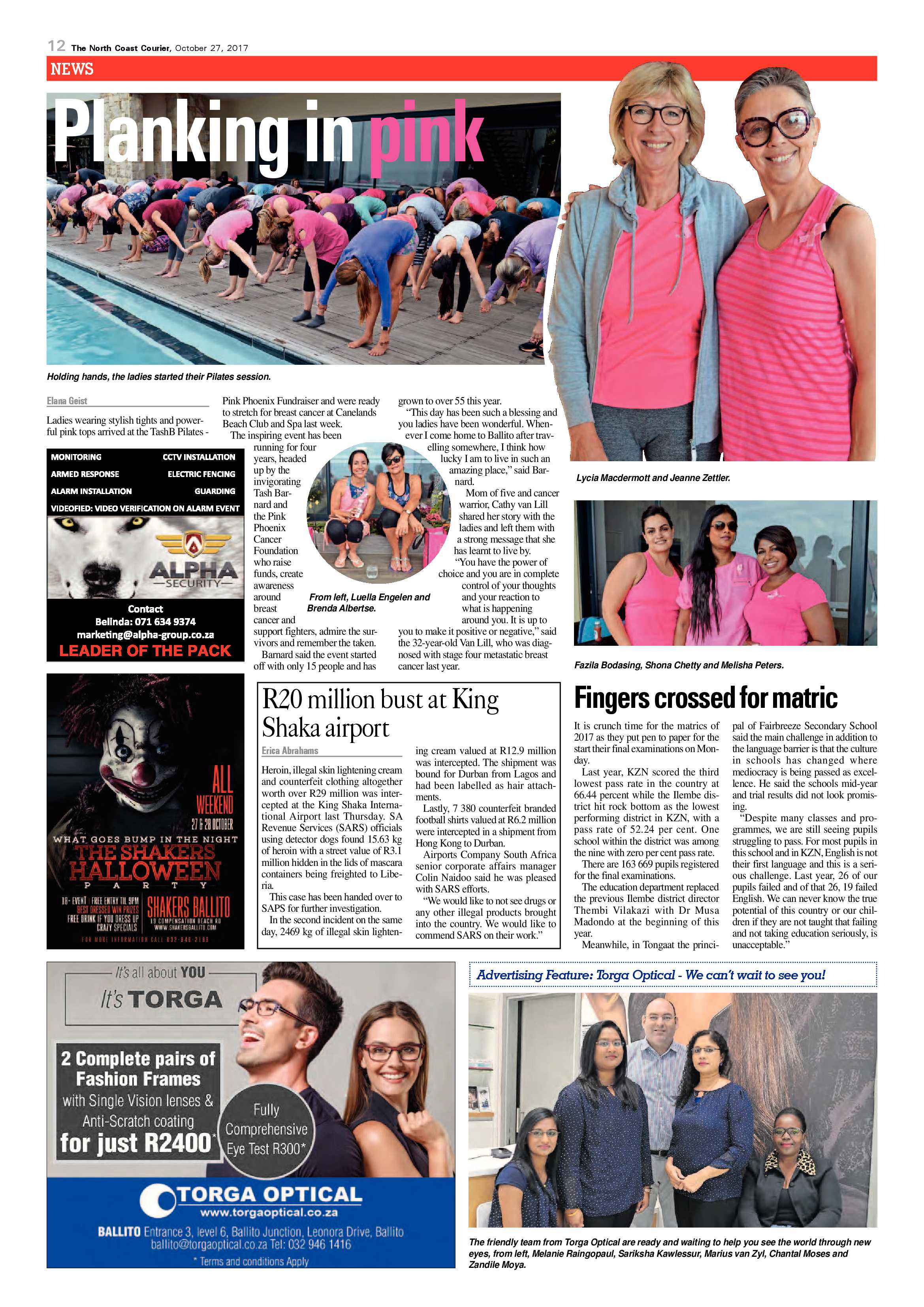 The North Coast Courier – 27 October 2017 page 12