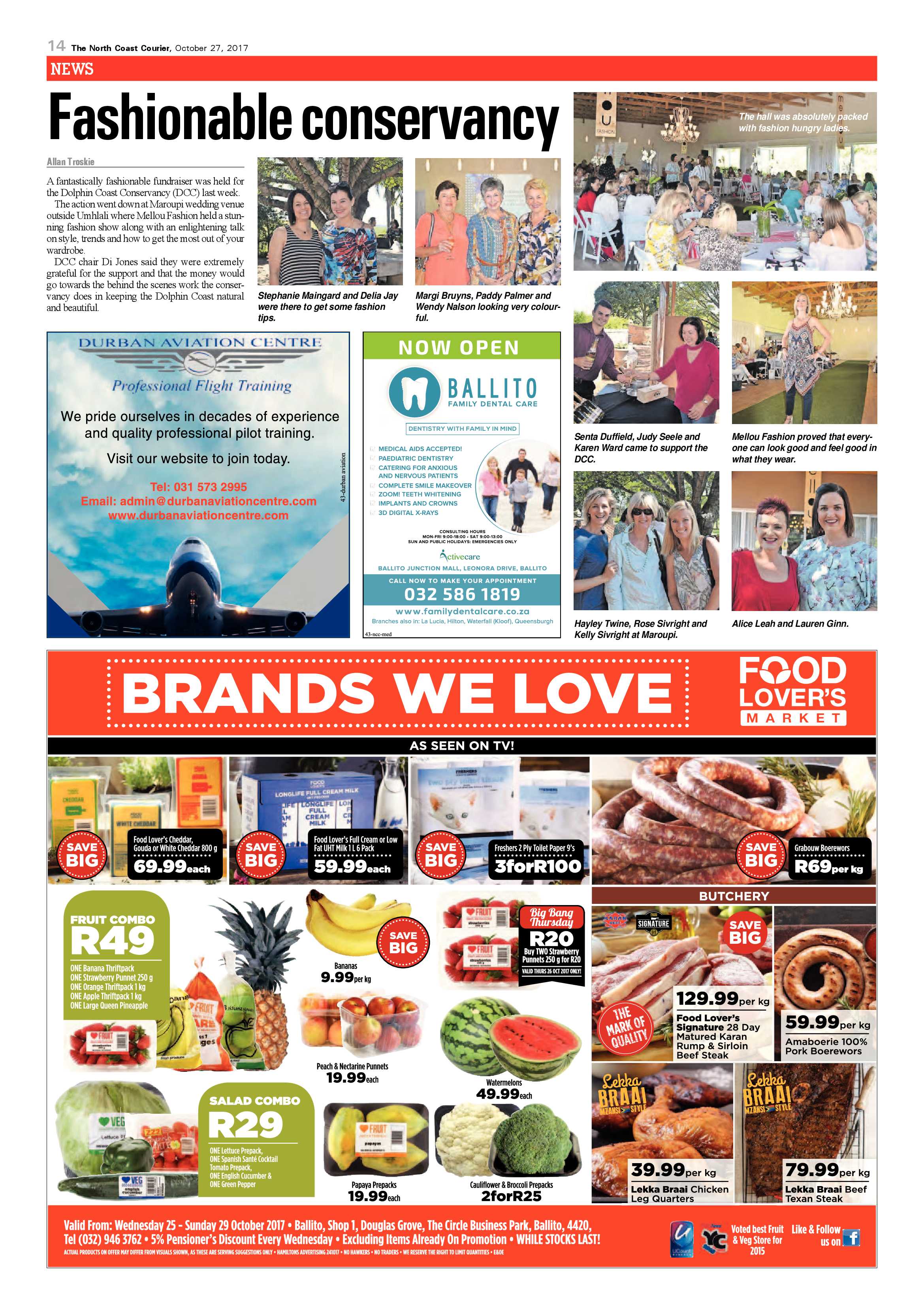 The North Coast Courier – 27 October 2017 page 14