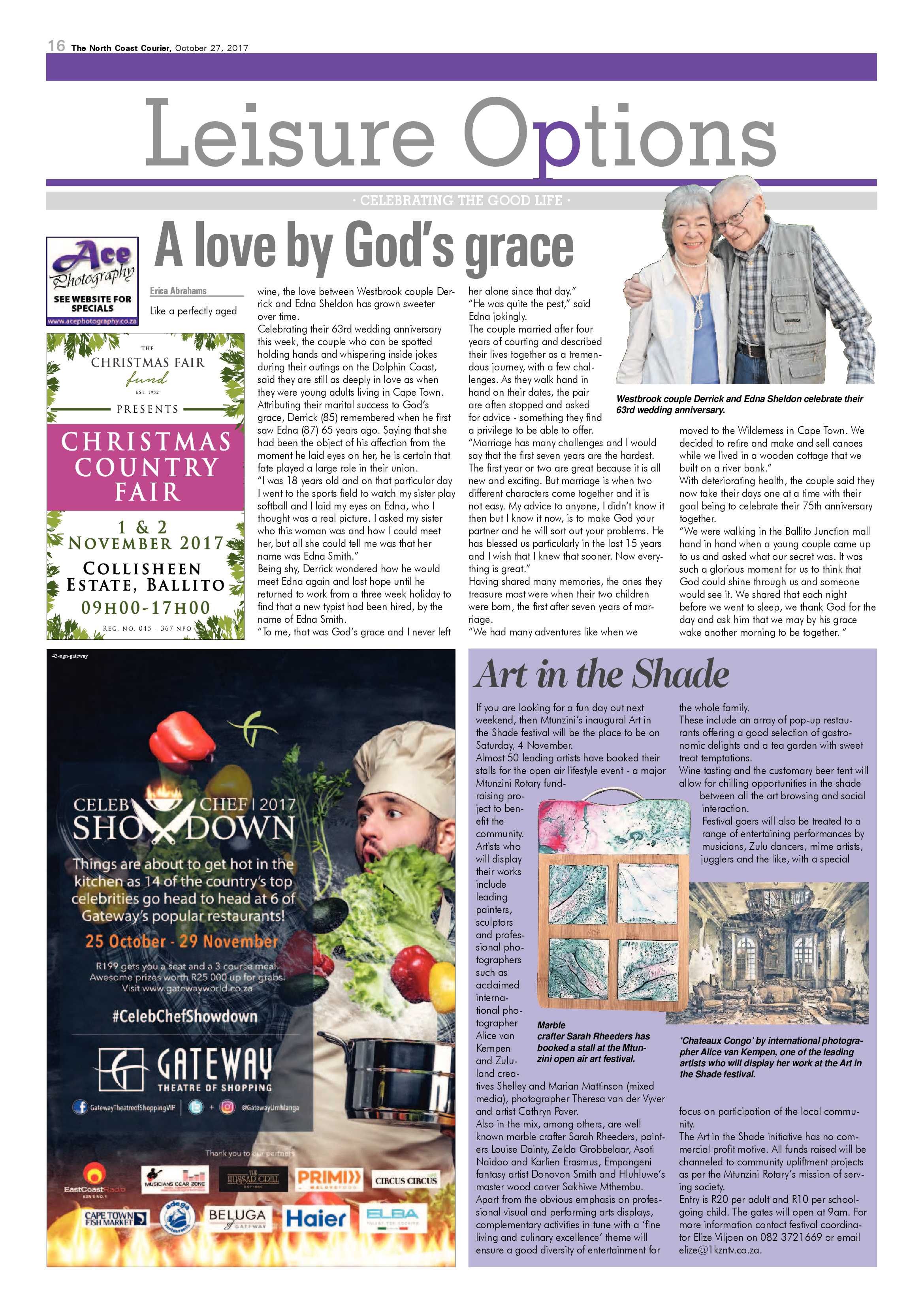 The North Coast Courier – 27 October 2017 page 16