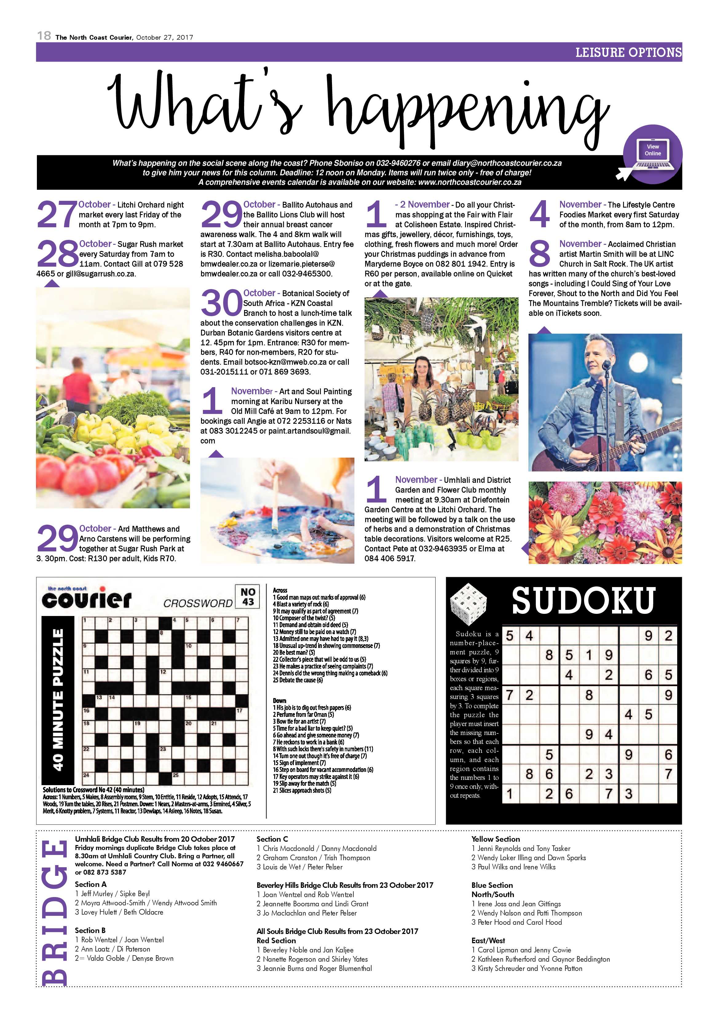 The North Coast Courier – 27 October 2017 page 18