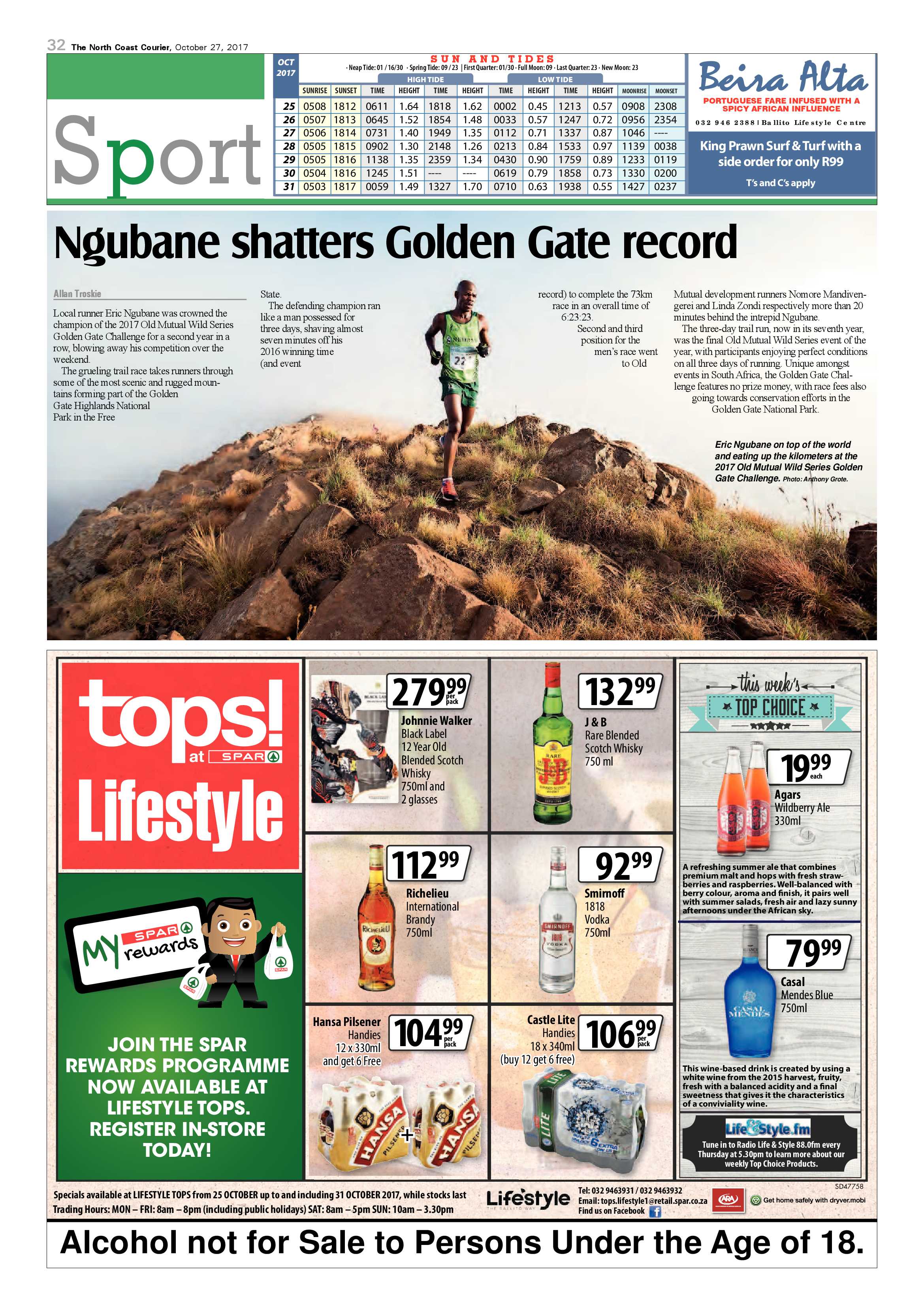 The North Coast Courier – 27 October 2017 page 32