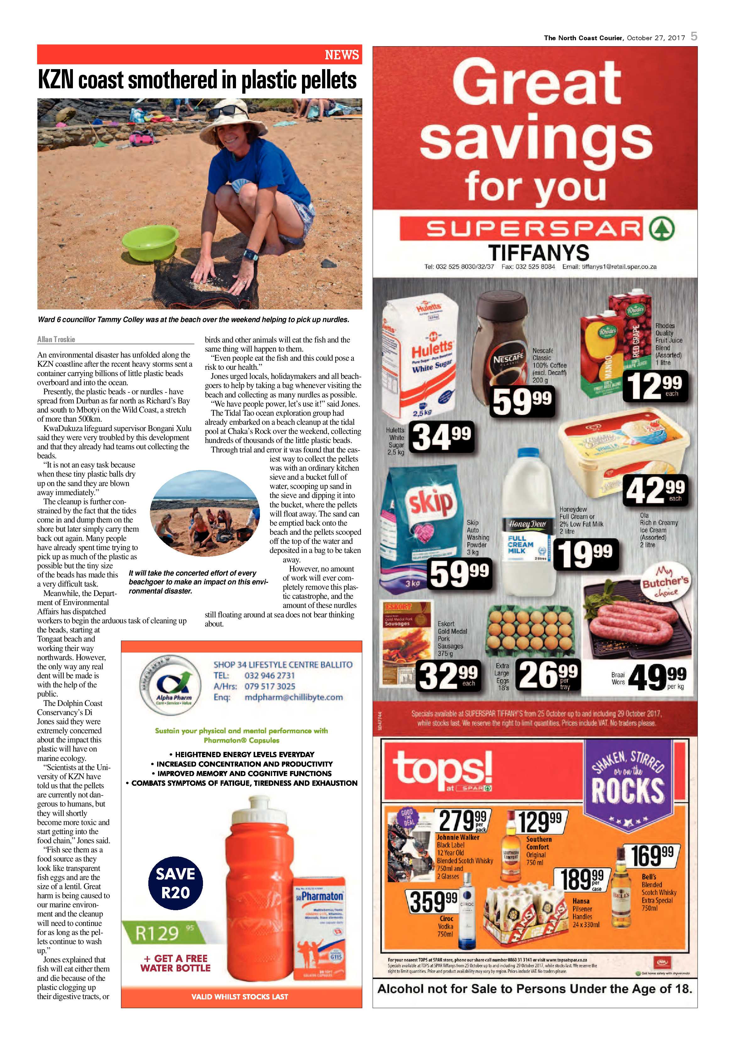 The North Coast Courier – 27 October 2017 page 5