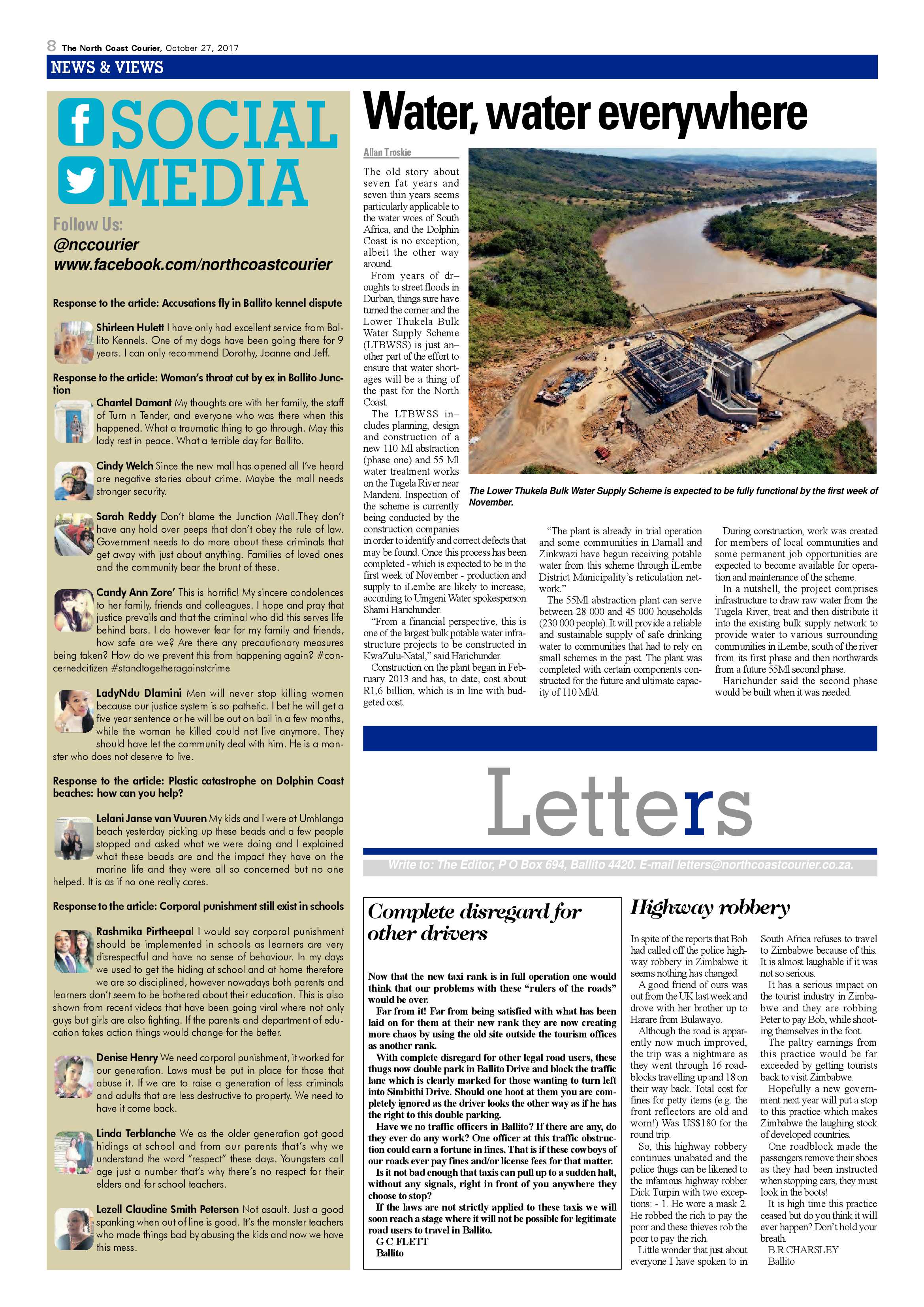 The North Coast Courier – 27 October 2017 page 8